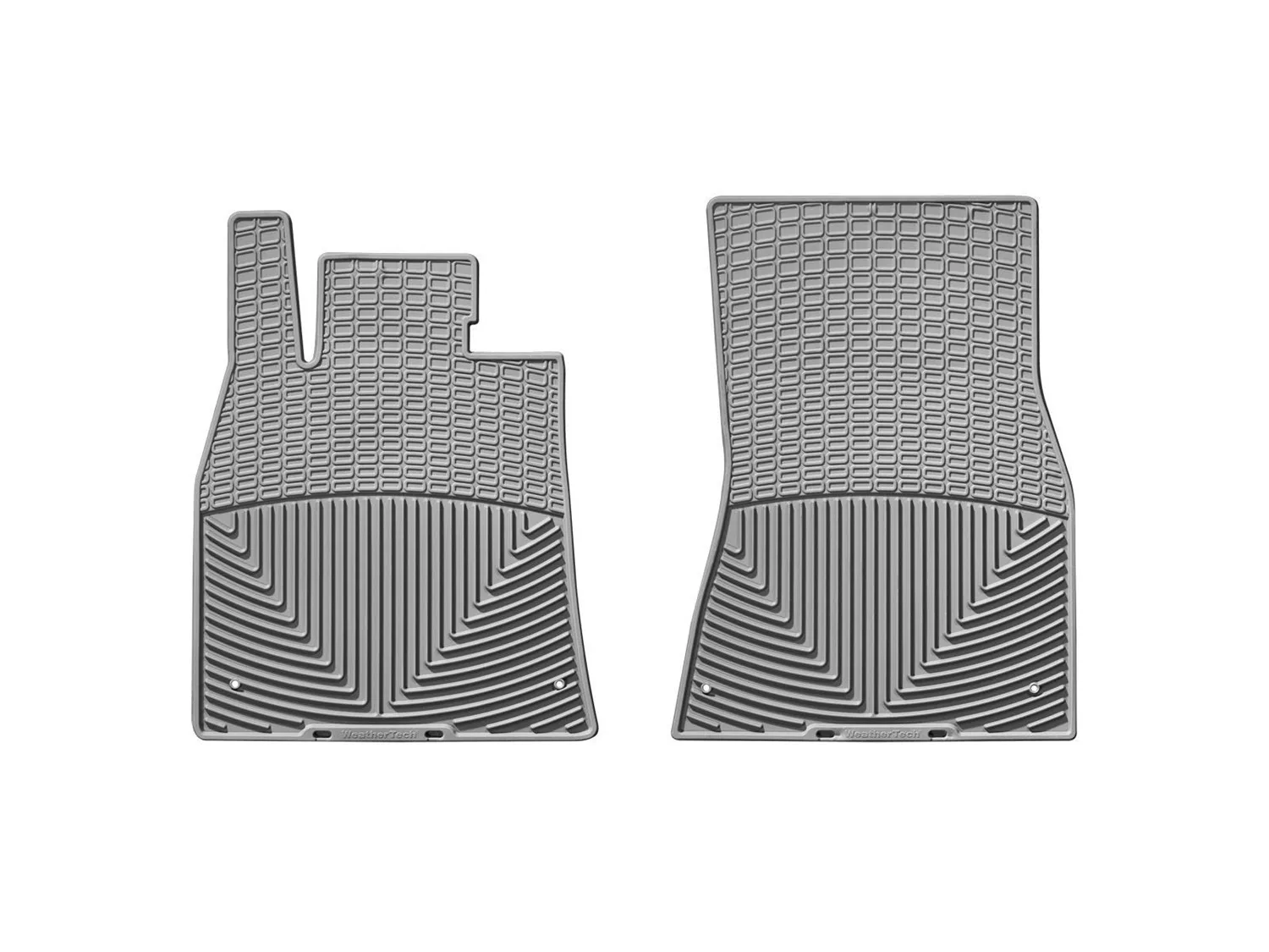 WeatherTech All Weather Floor Mats; Gray; Front;