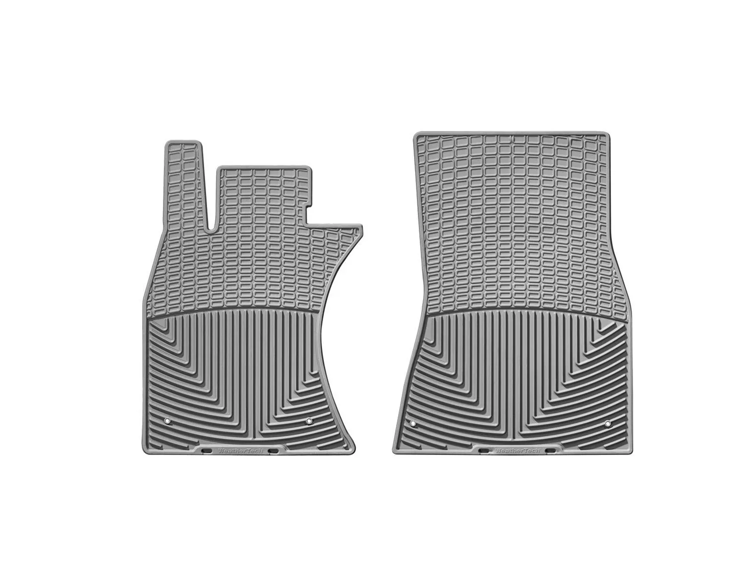 WeatherTech All Weather Floor Mats; Gray; Front;