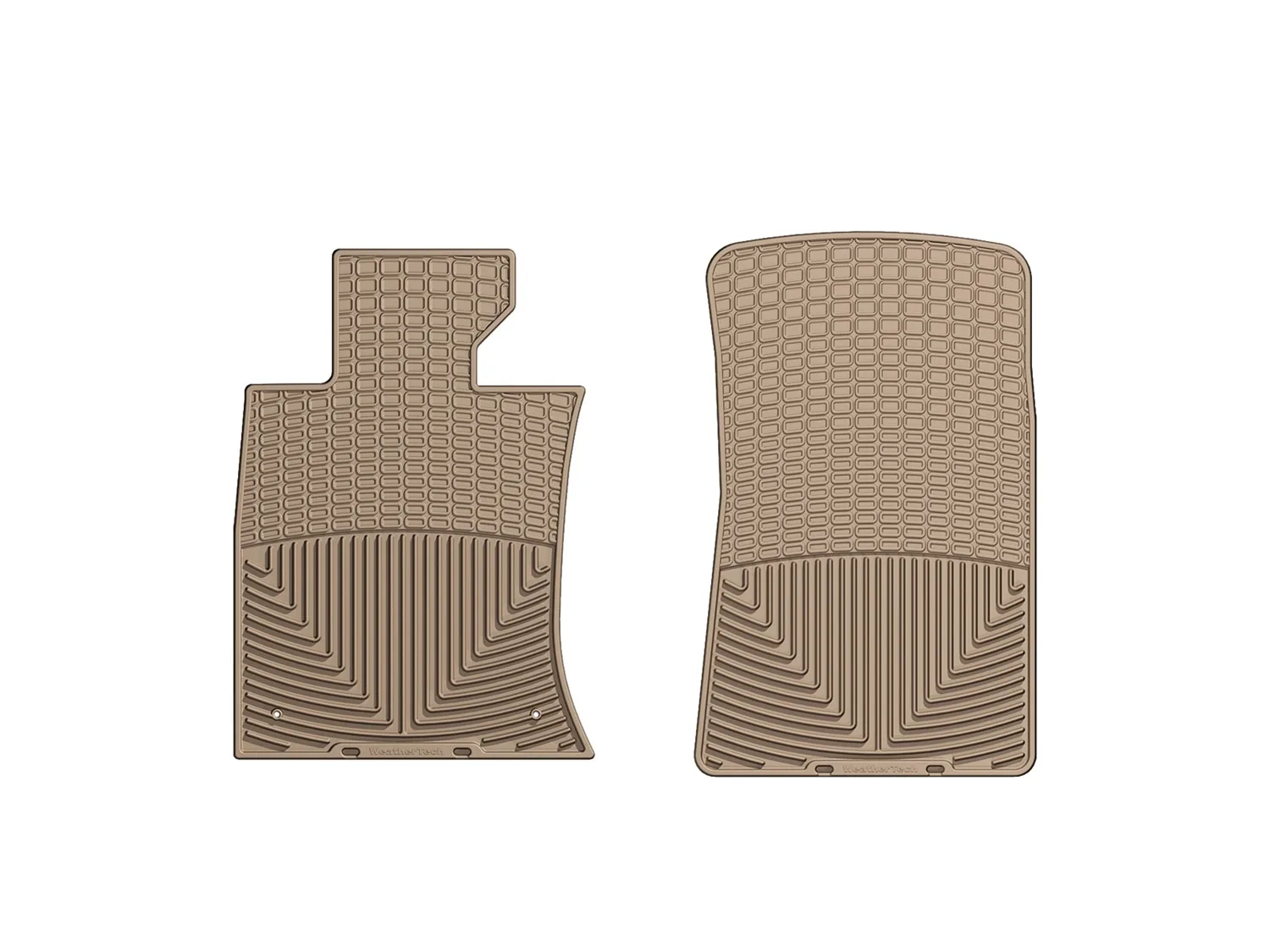 WeatherTech All Weather Floor Mats; Tan; Front;