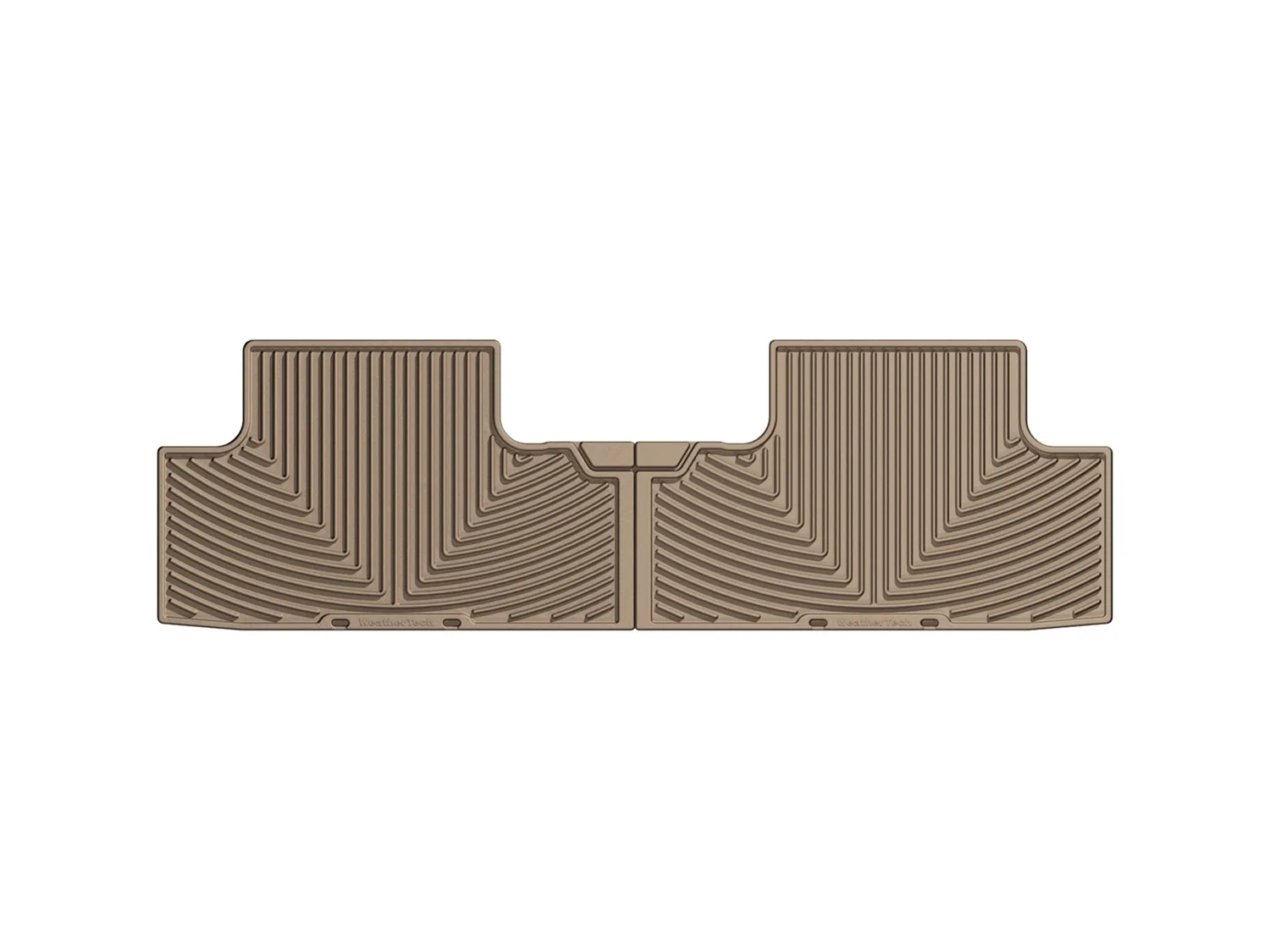 WeatherTech All Weather Floor Mats; Tan; Rear;