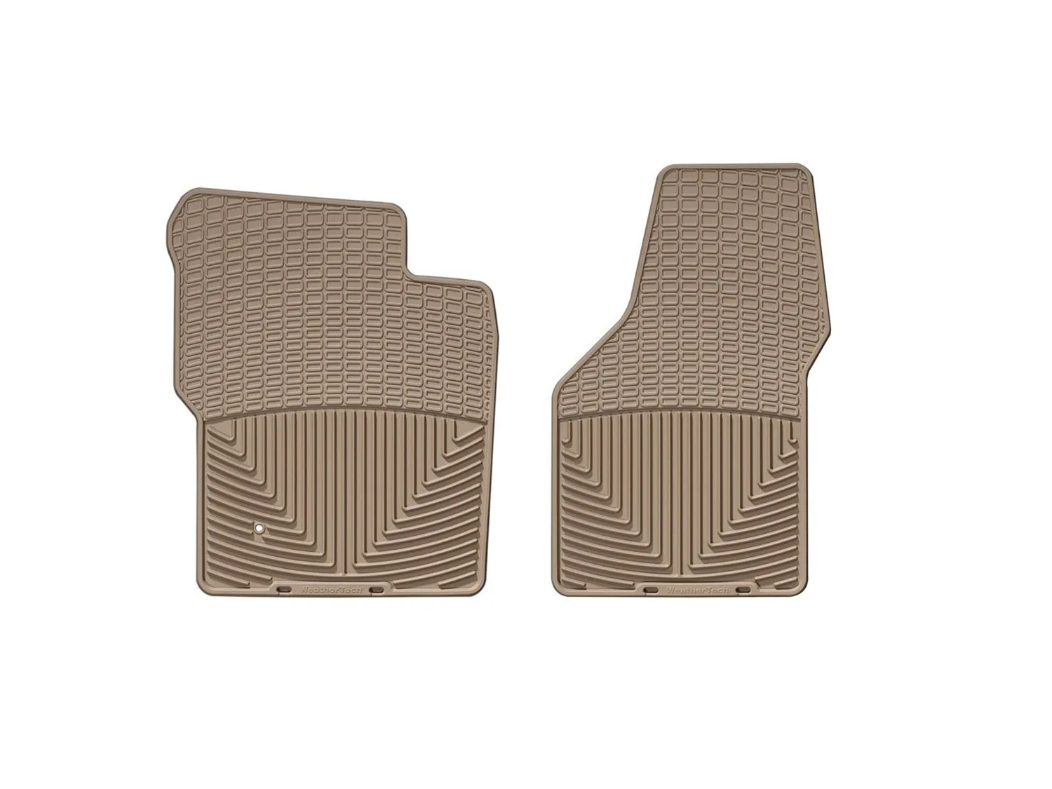 WeatherTech All Weather Floor Mats; Tan; Front;