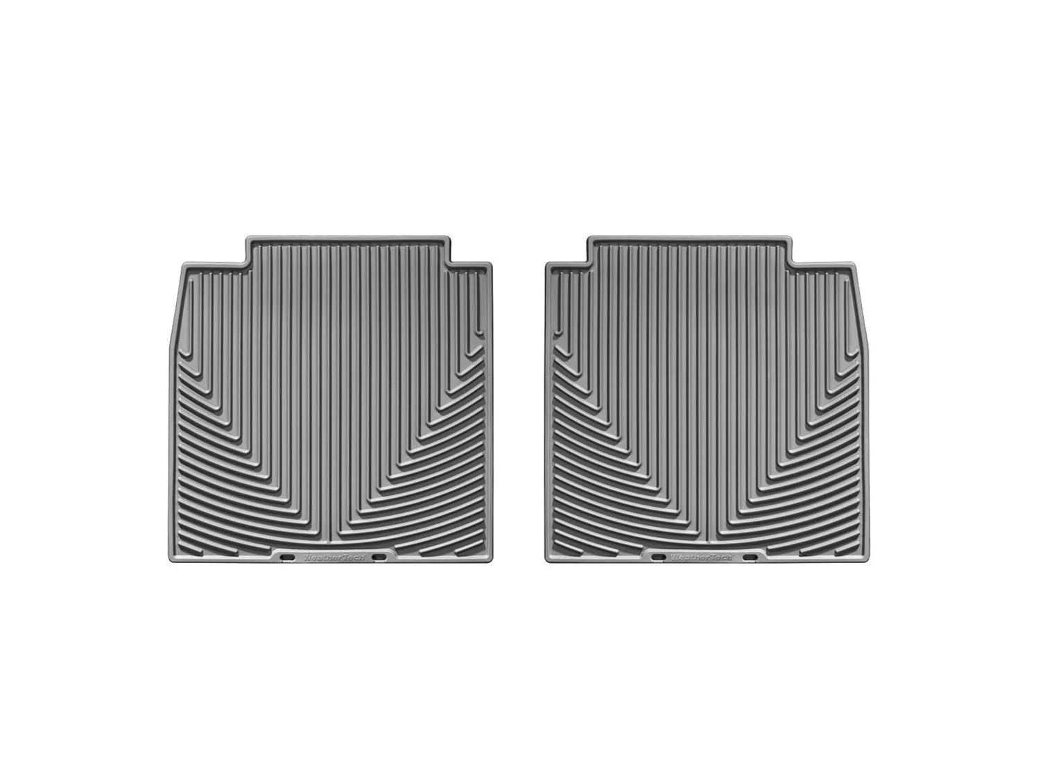 WeatherTech All Weather Floor Mats; Gray; Rear;