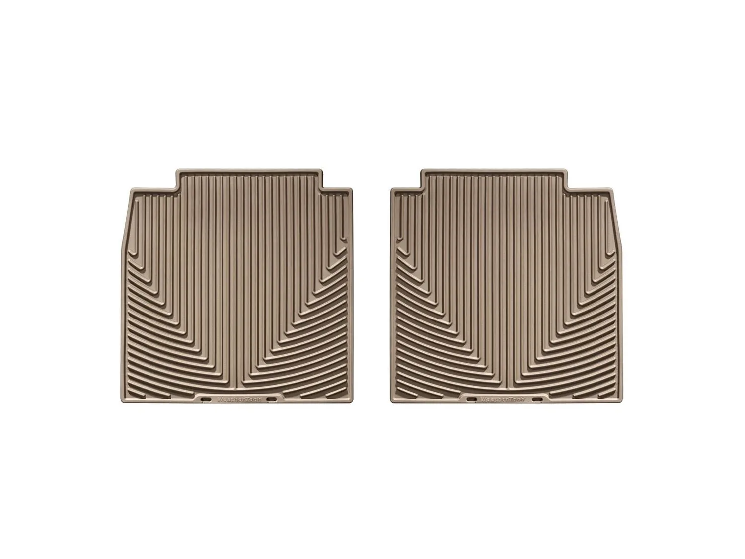 WeatherTech All Weather Floor Mats; Tan; Rear;