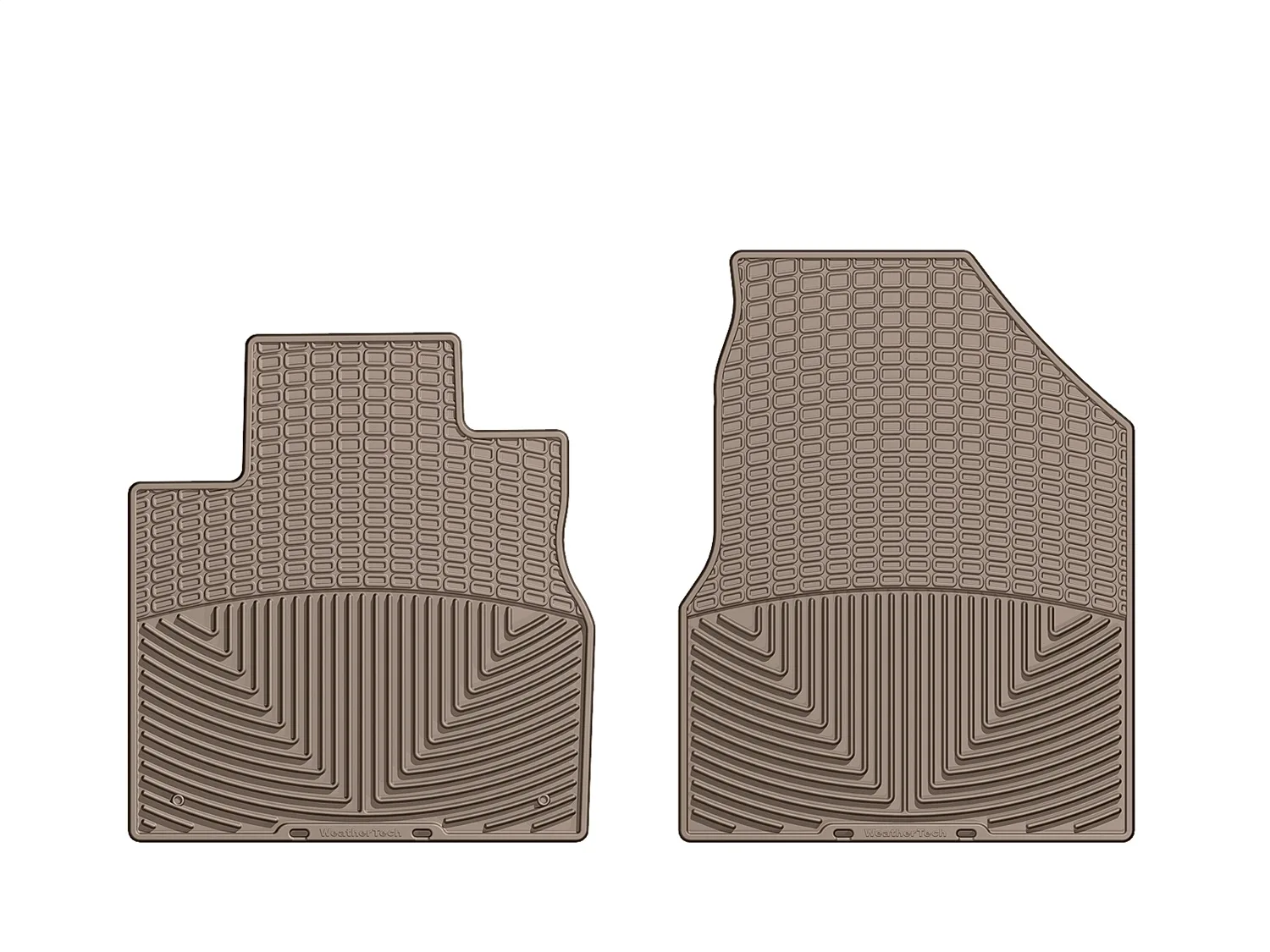 WeatherTech All Weather Floor Mats; Tan; Front;