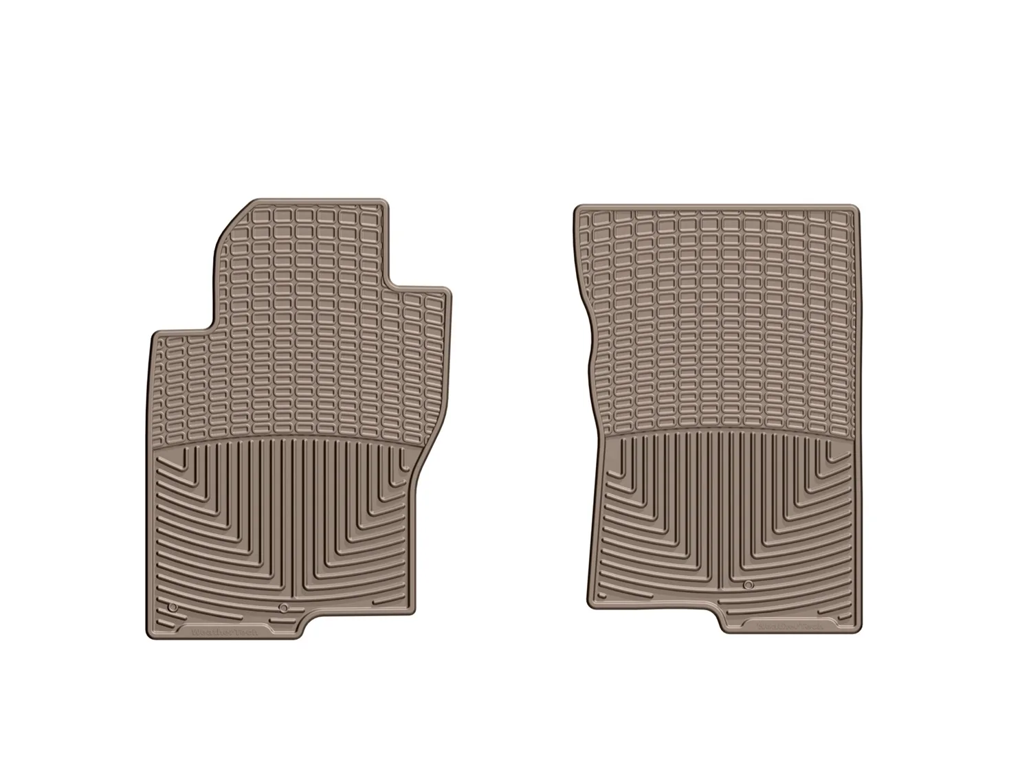 WeatherTech All Weather Floor Mats; Tan; Front;