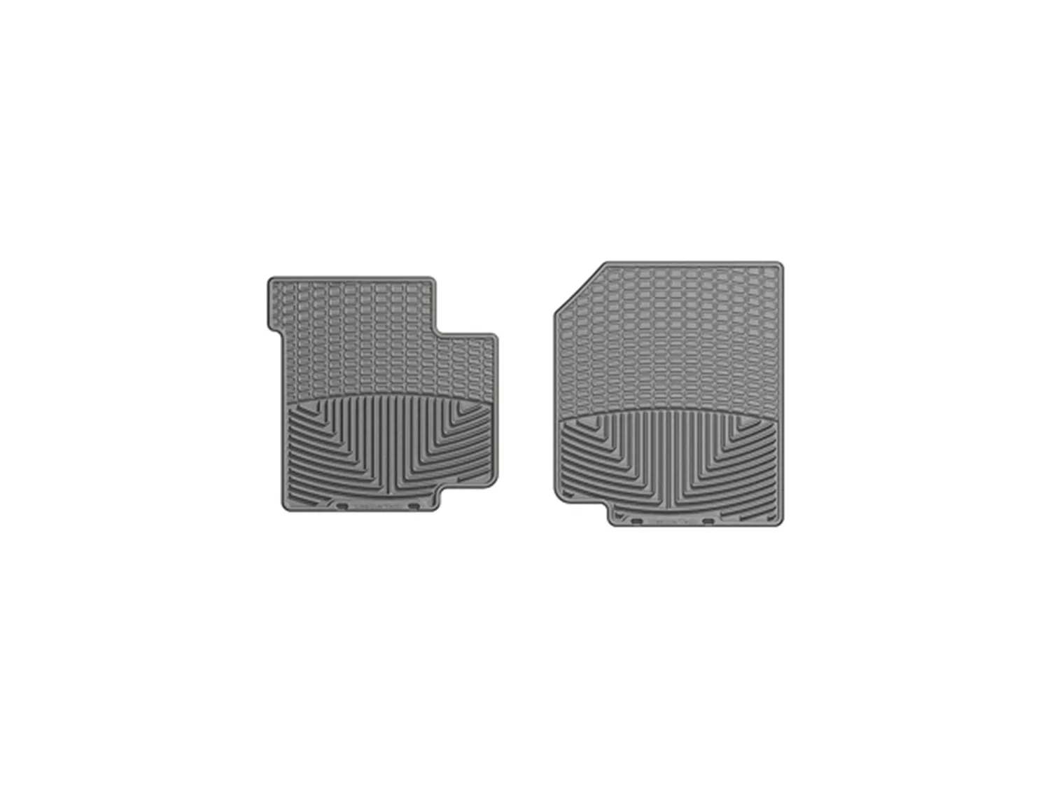 WeatherTech All Weather Floor Mats; Gray; Front;