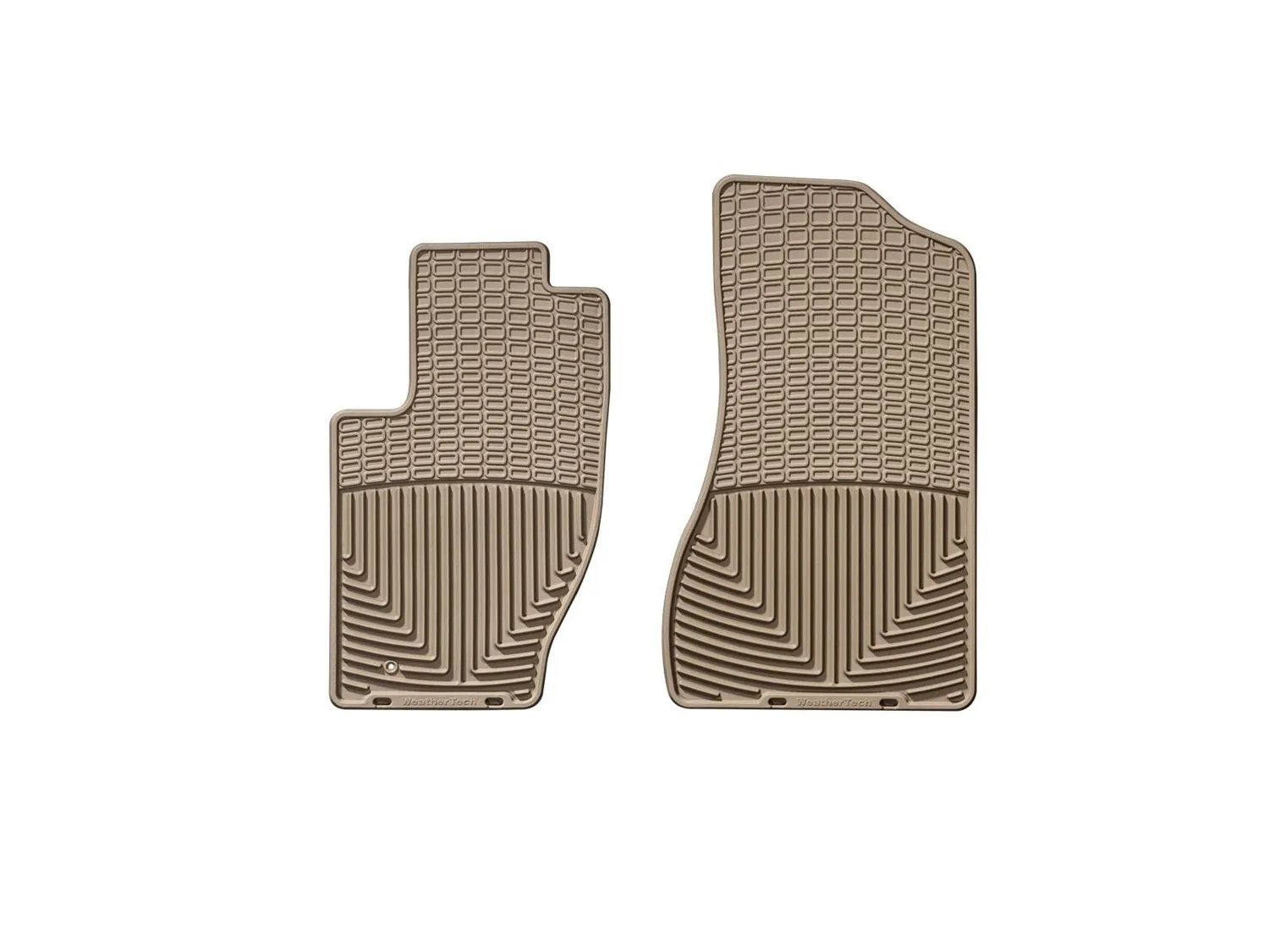 WeatherTech All Weather Floor Mats; Tan; Front;