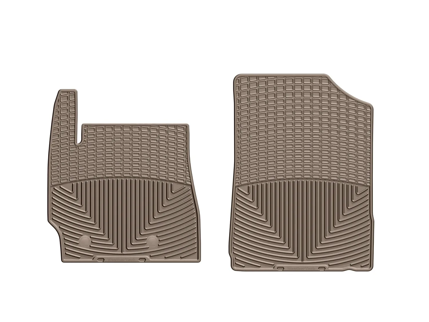 WeatherTech All Weather Floor Mats; Tan; Front;