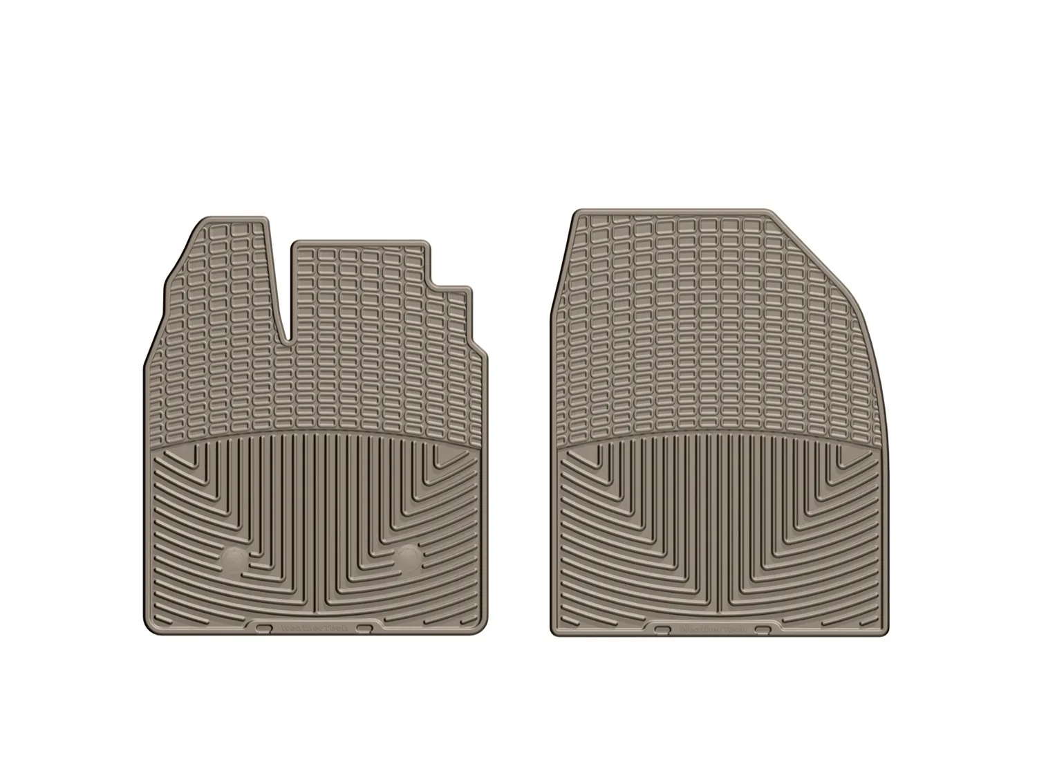 WeatherTech All Weather Floor Mats; Tan; Front;