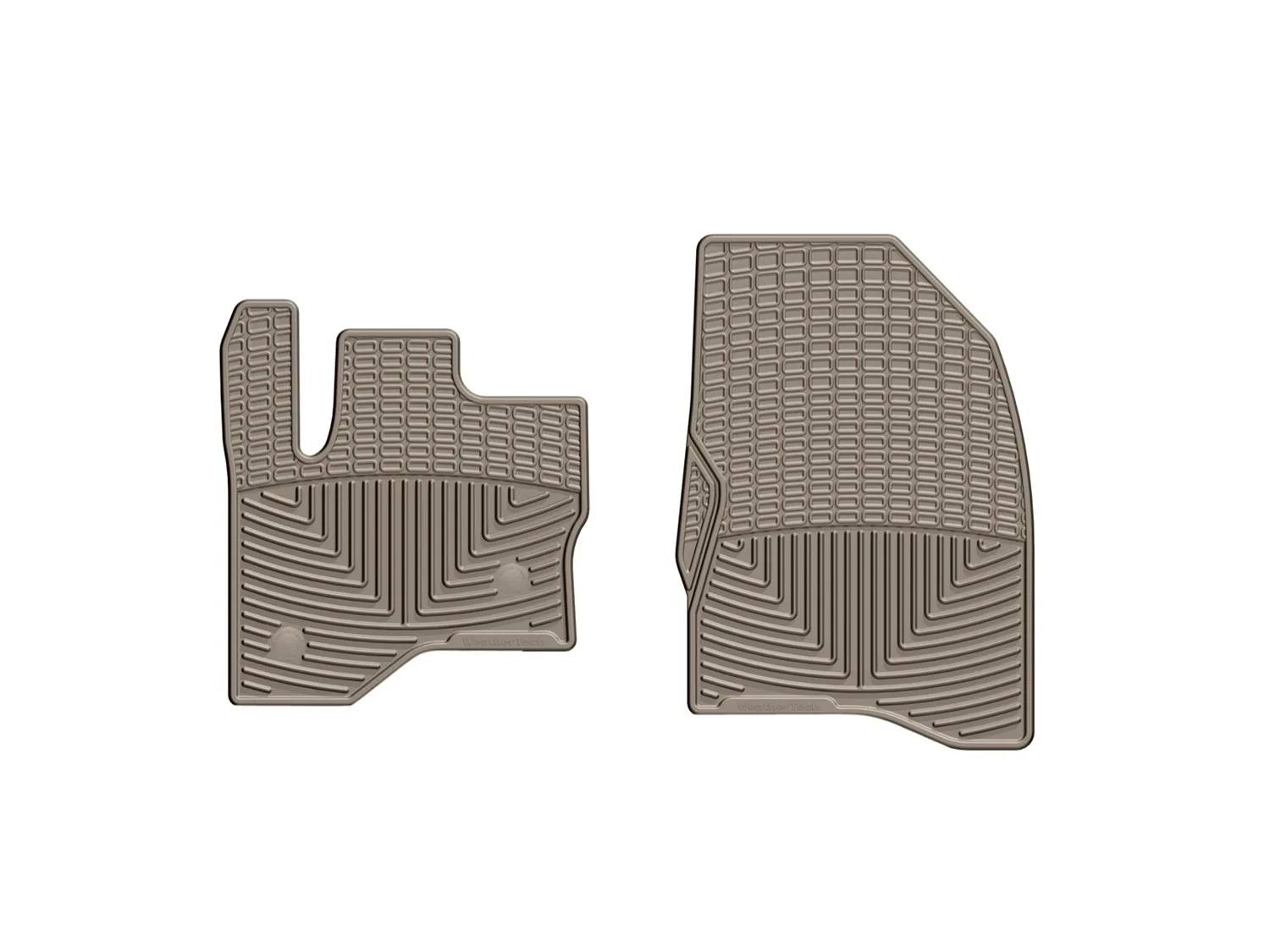 WeatherTech All Weather Floor Mats; Tan; Front;