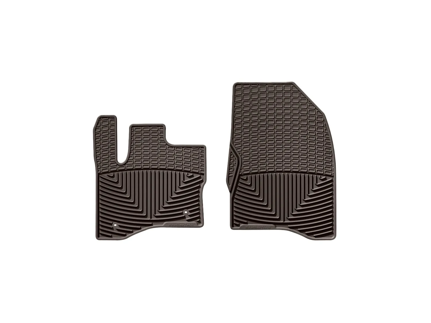 WeatherTech All Weather Floor Mats; Cocoa; Front;