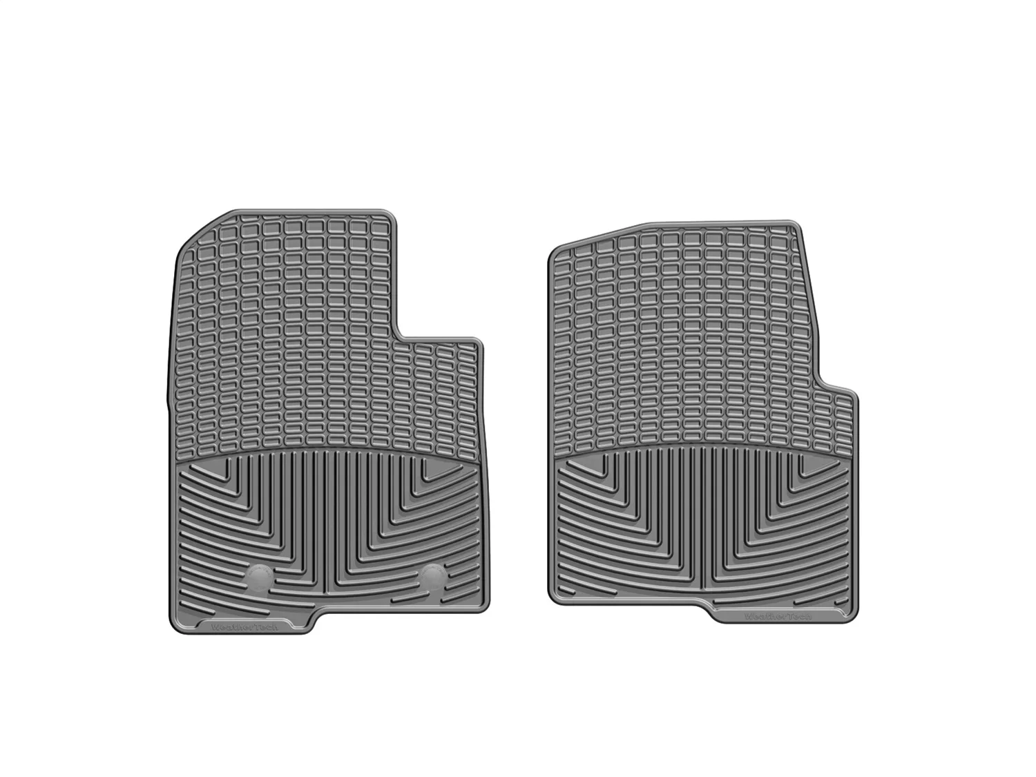 WeatherTech All Weather Floor Mats; Gray; Front;