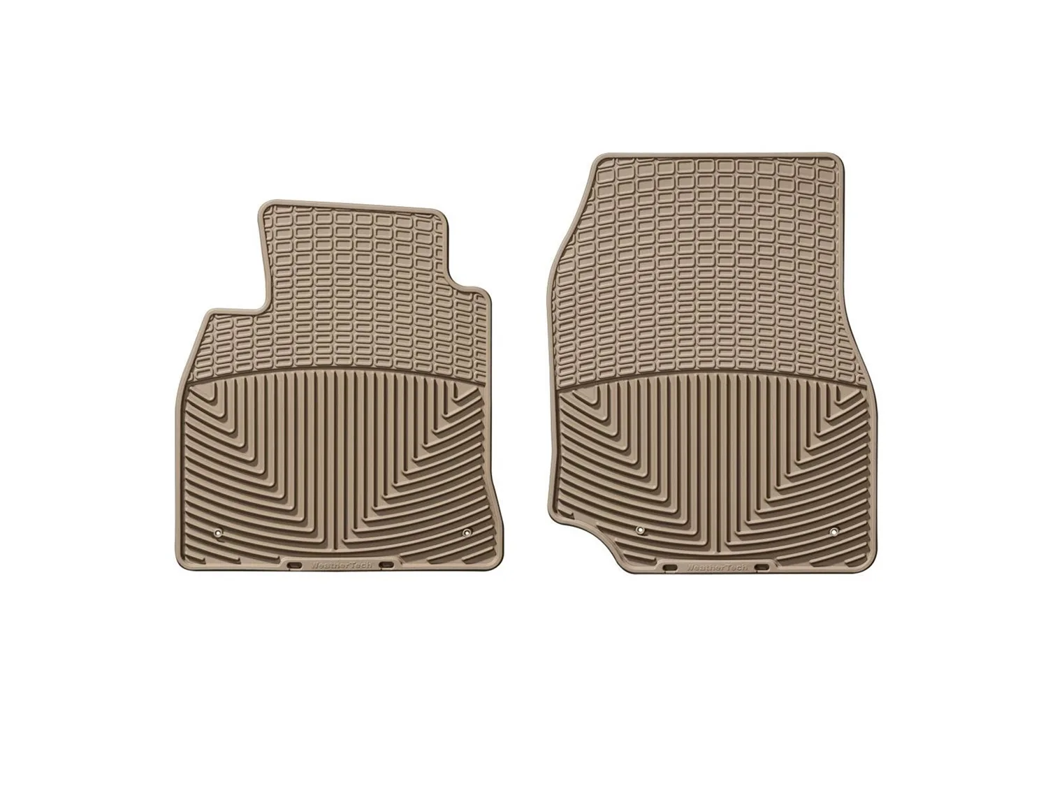 WeatherTech All Weather Floor Mats; Tan; Front;