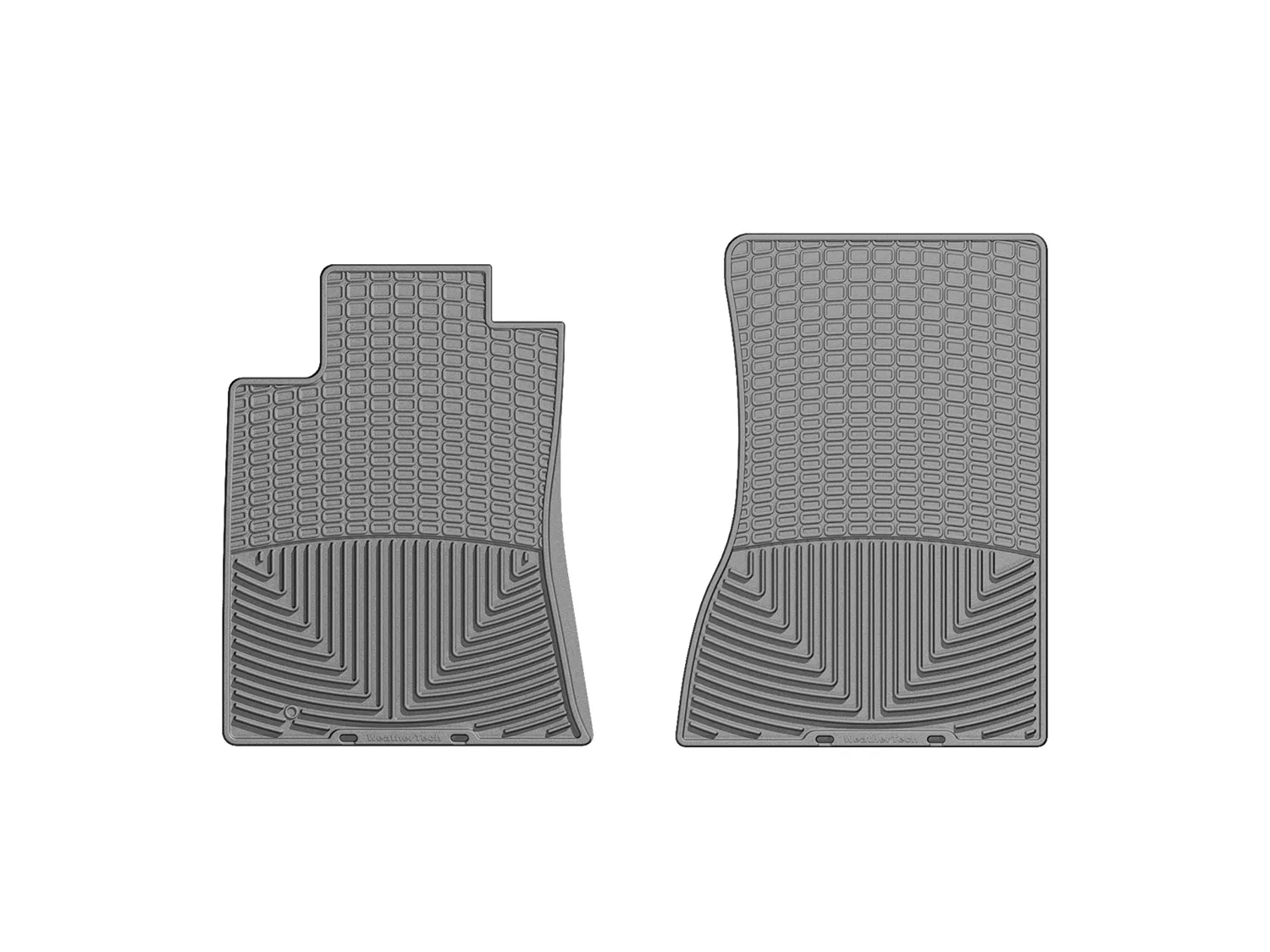 WeatherTech All Weather Floor Mats; Gray; Front;