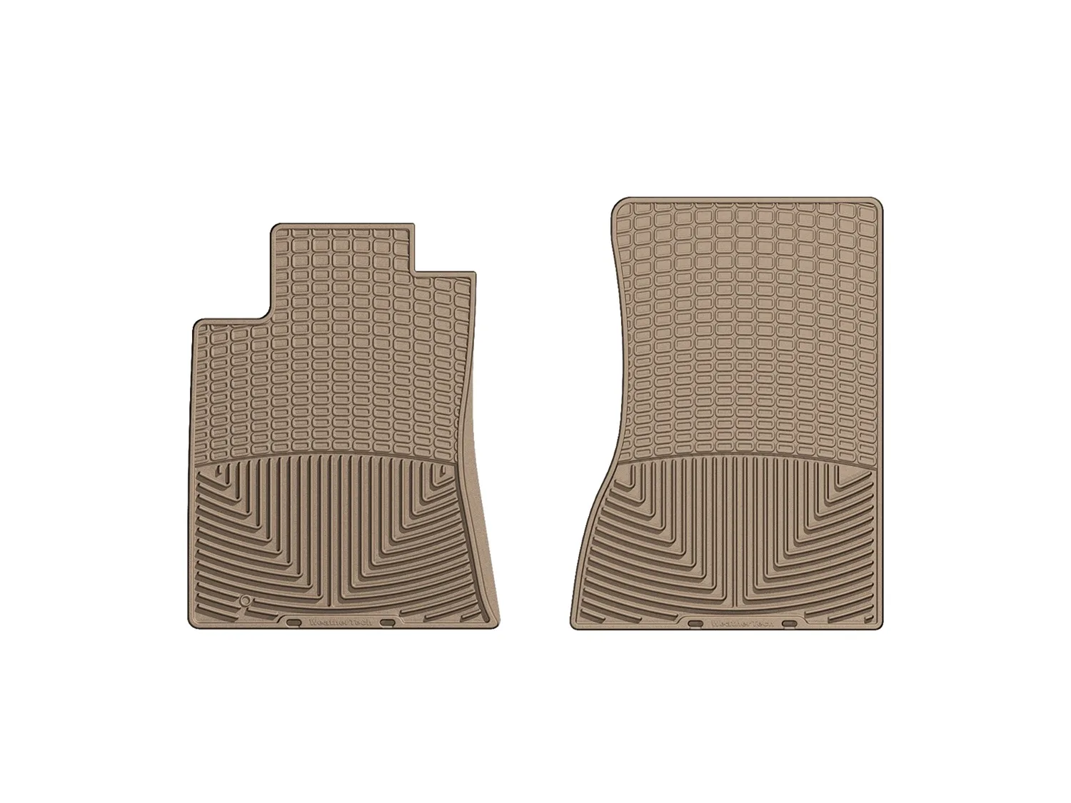 WeatherTech All Weather Floor Mats; Tan; Front;