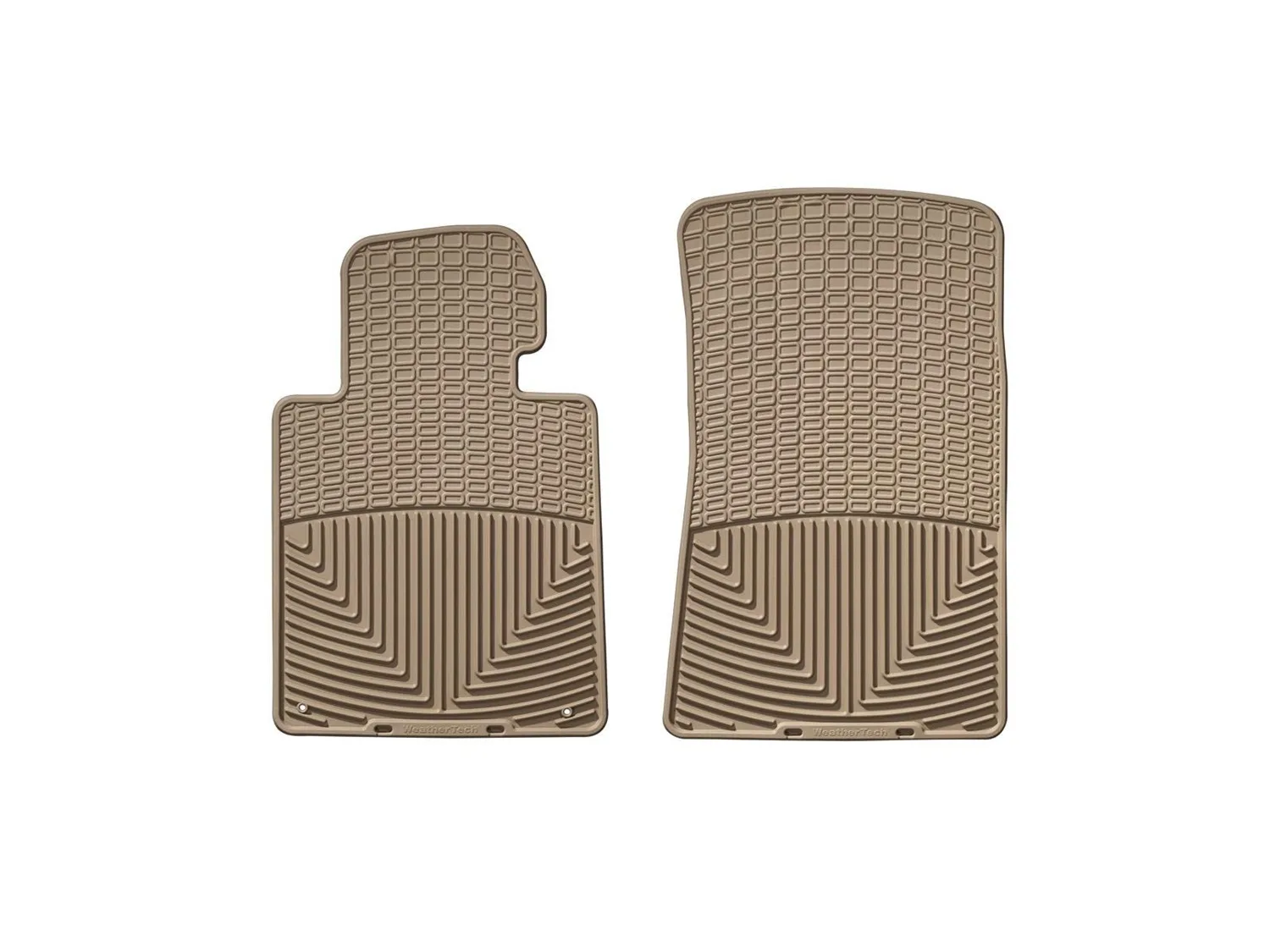 WeatherTech All Weather Floor Mats; Tan; Front;