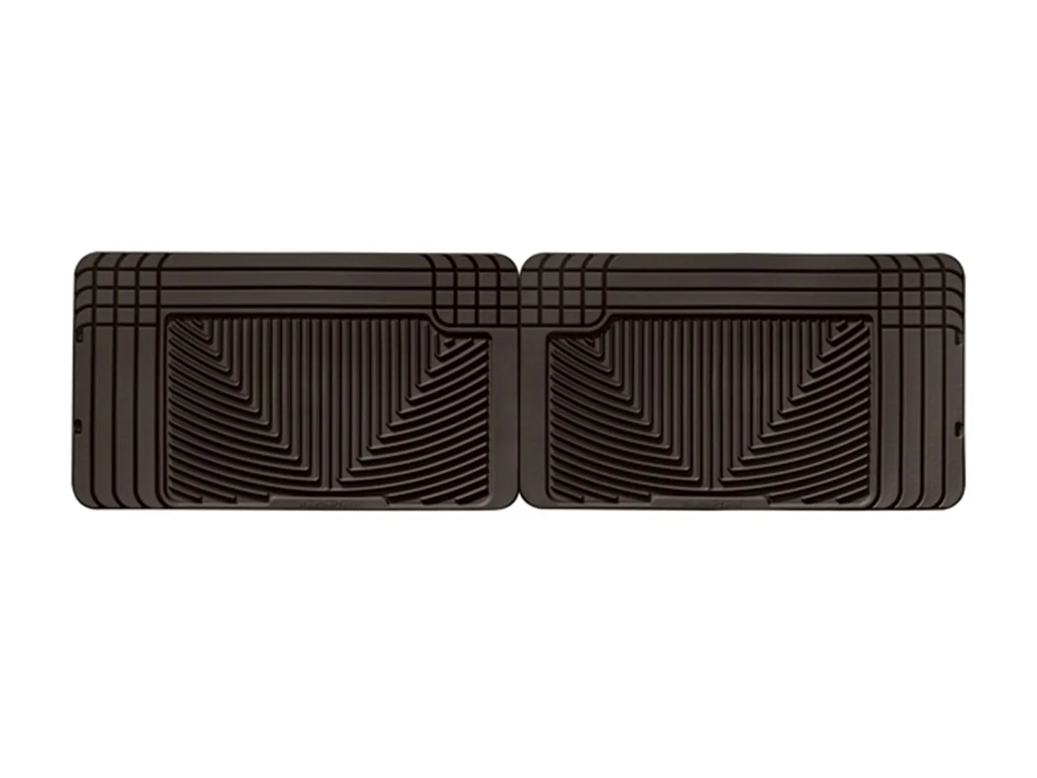WeatherTech All Weather Floor Mats; Cocoa; Rear;