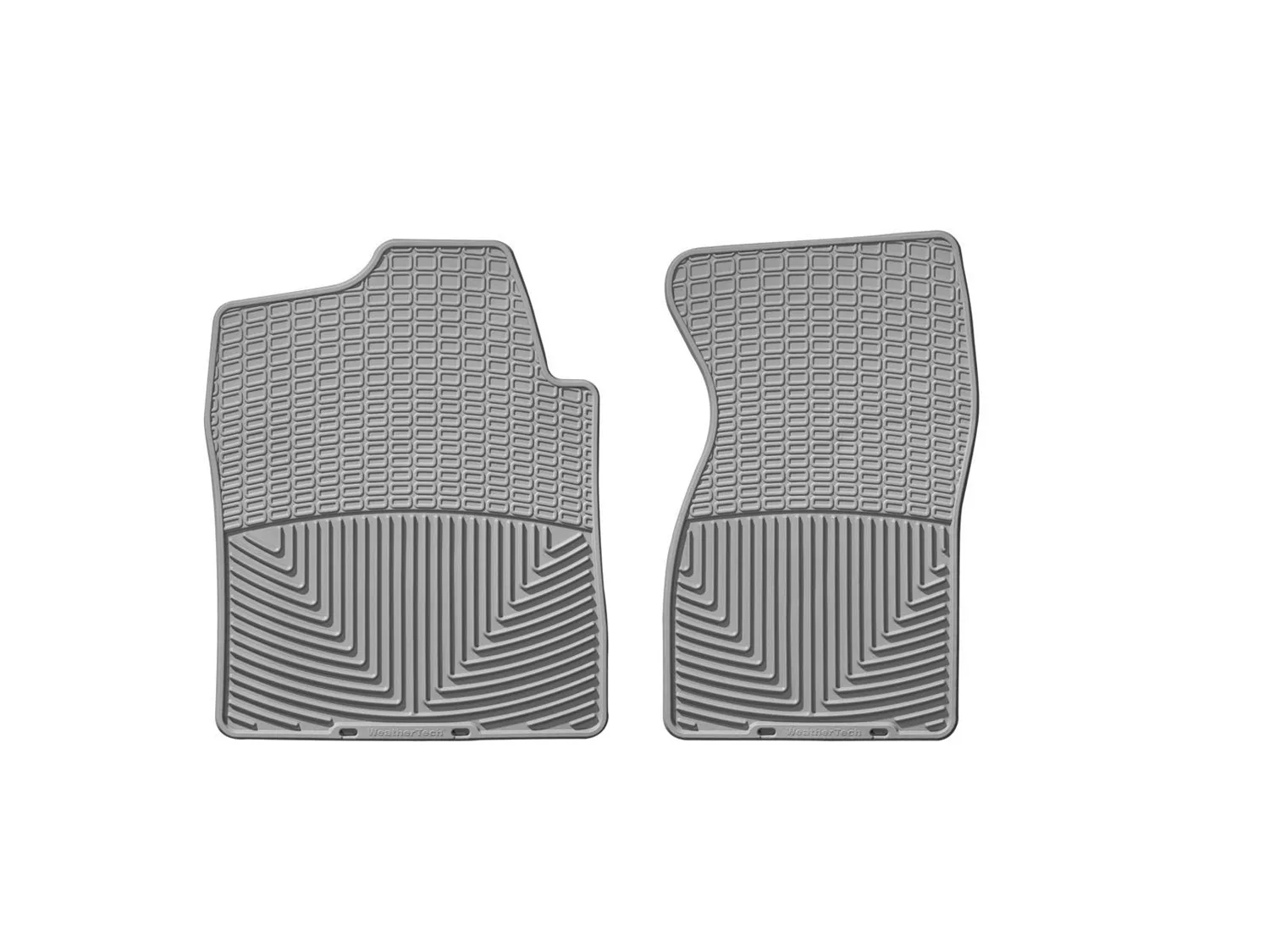 WeatherTech All Weather Floor Mats; Gray; Front;