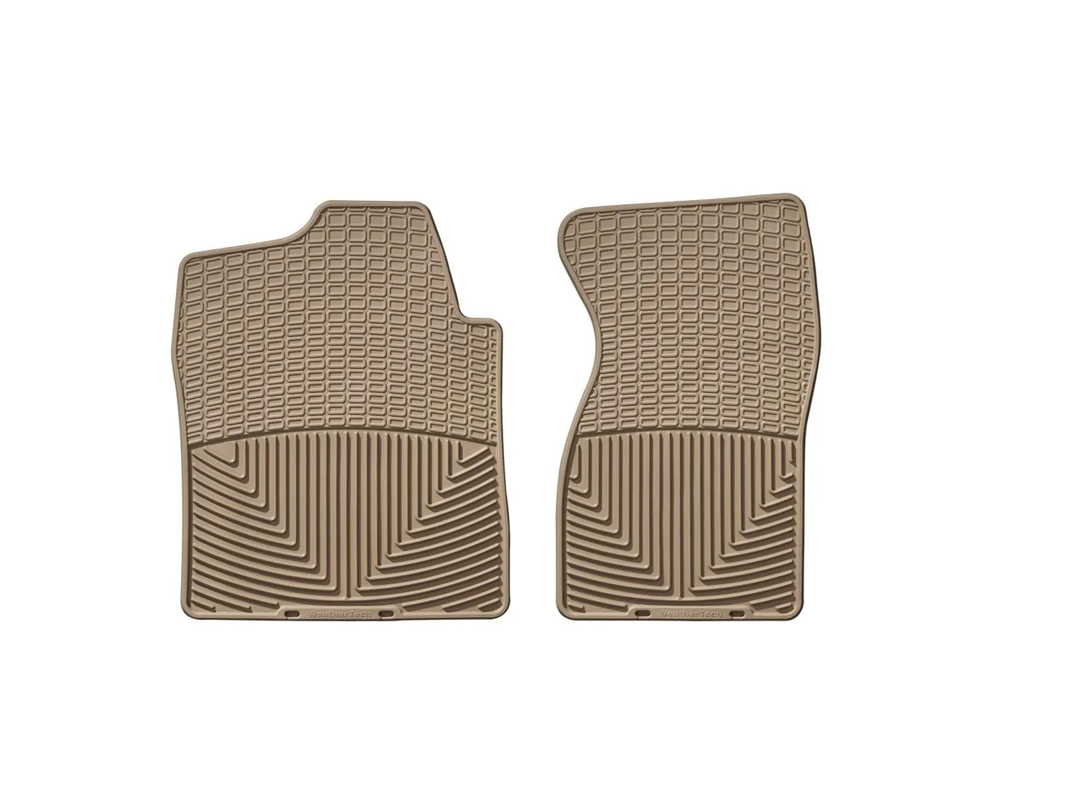 WeatherTech All Weather Floor Mats; Tan; Front;