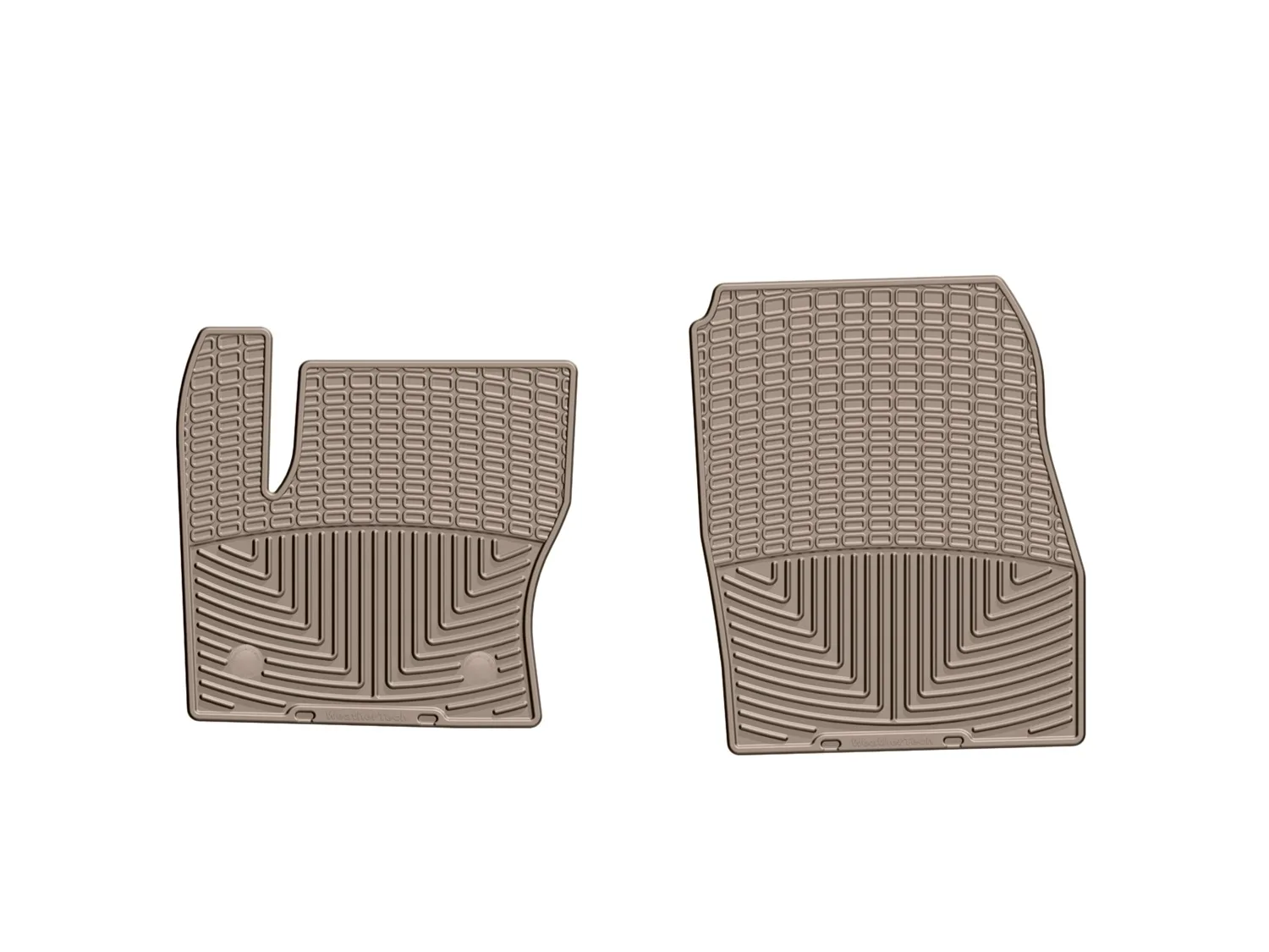 WeatherTech All Weather Floor Mats; Tan; Front;