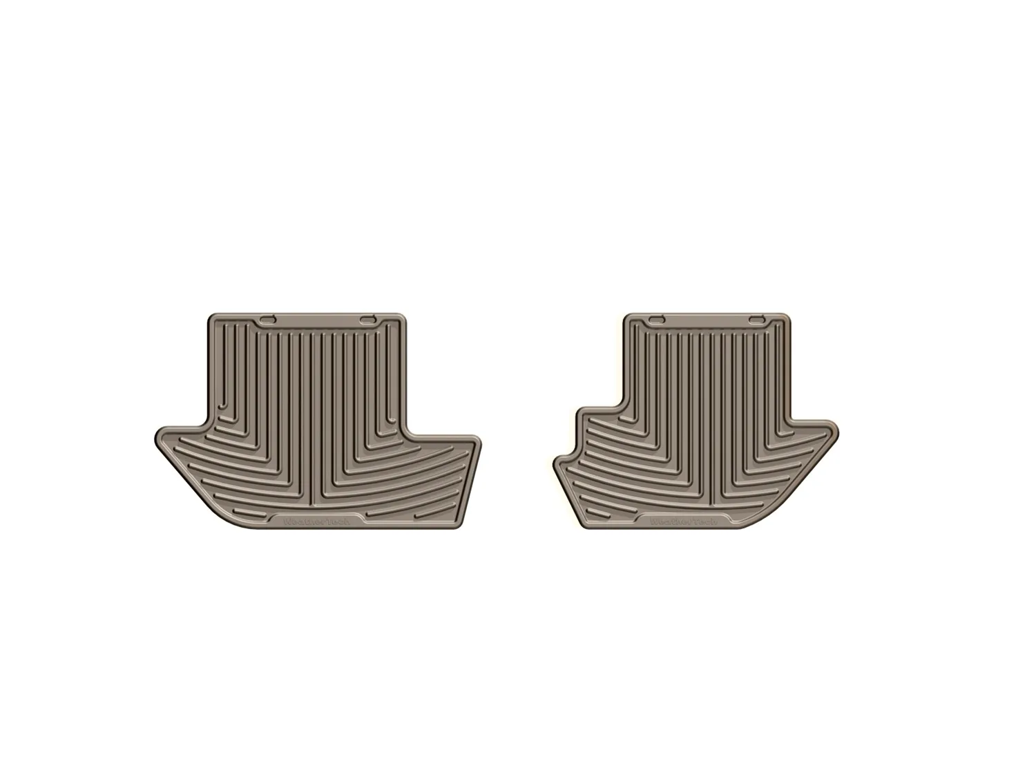 WeatherTech All Weather Floor Mats; Tan; Third Row;