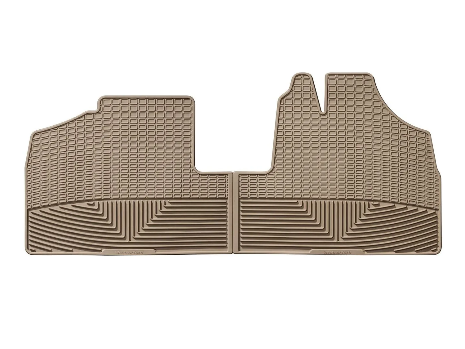 WeatherTech All Weather Floor Mats; Tan; Front;