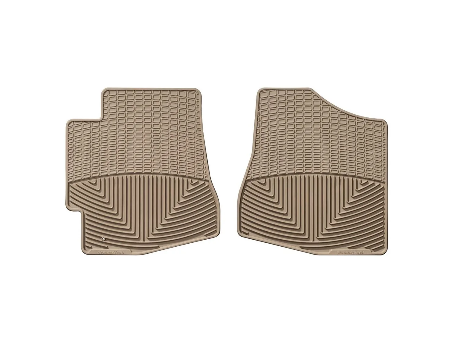 WeatherTech All Weather Floor Mats; Tan; Front;