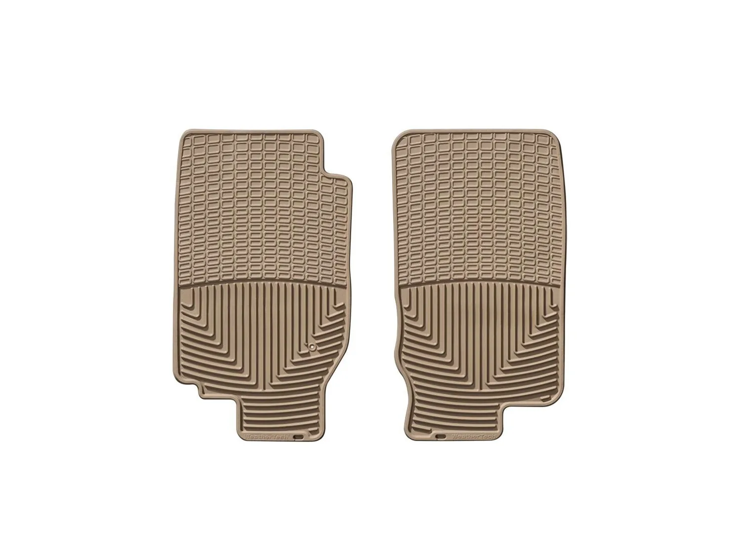 WeatherTech All Weather Floor Mats; Tan; Front;