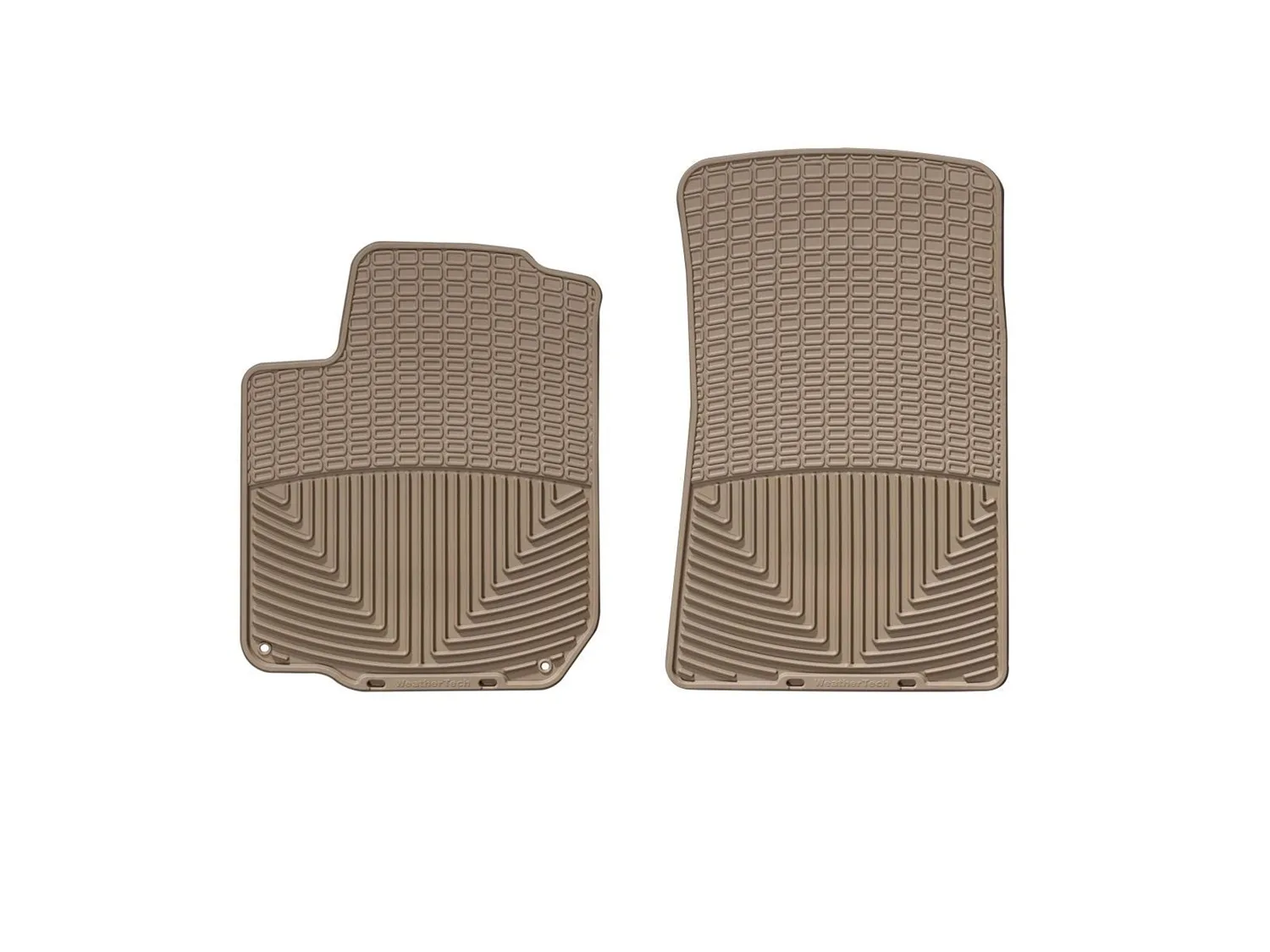 WeatherTech All Weather Floor Mats; Tan; Front;