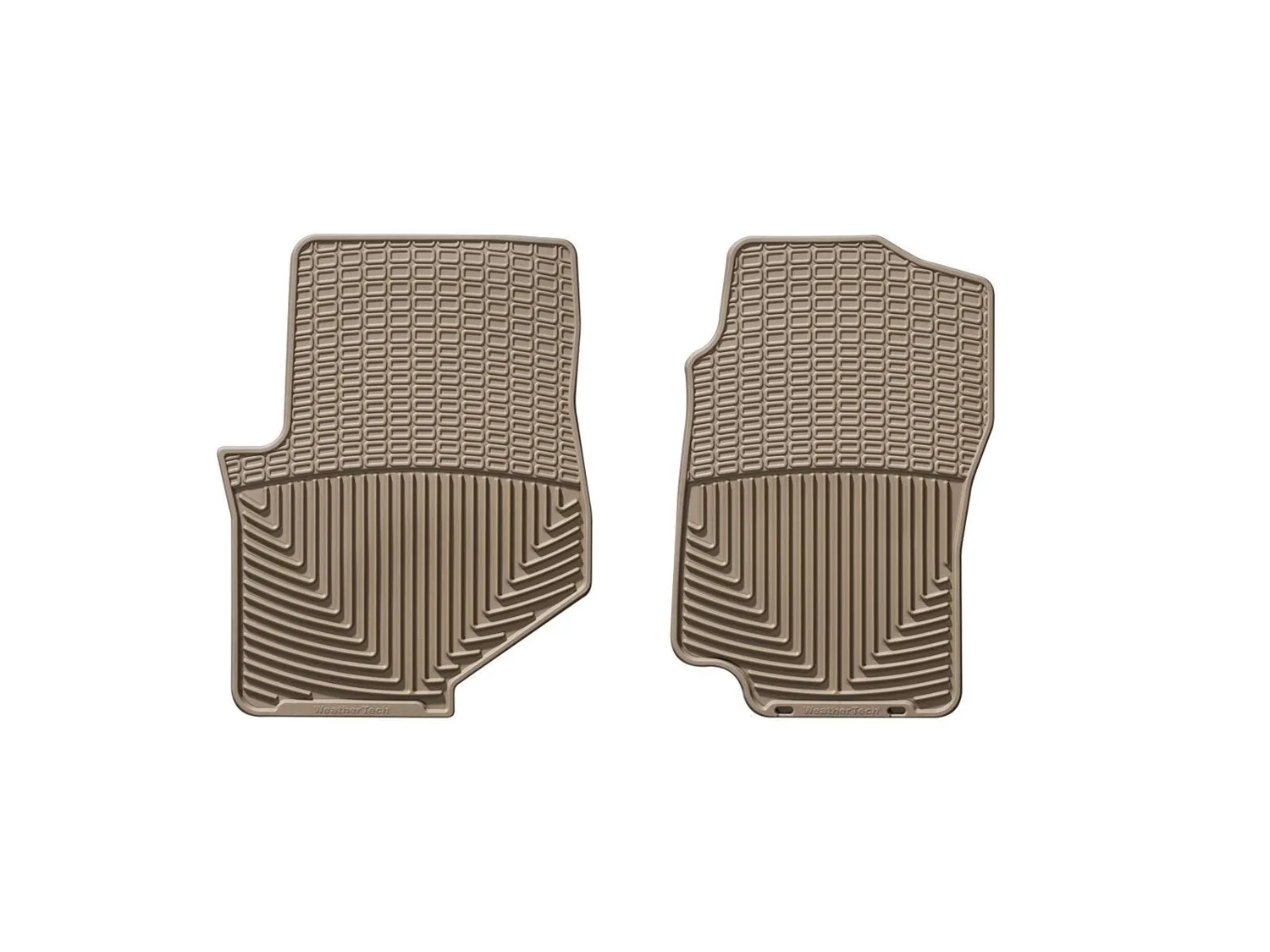 WeatherTech All Weather Floor Mats; Tan; Front;