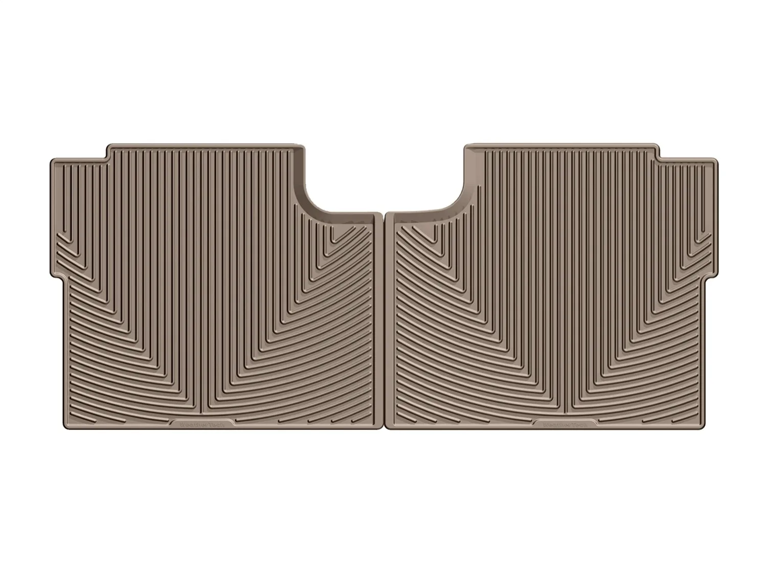 WeatherTech All Weather Floor Mats; Tan; Rear;
