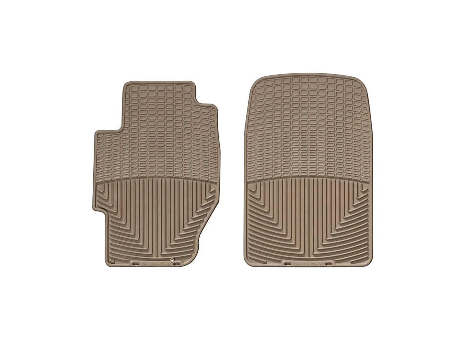 WeatherTech All Weather Floor Mats; Tan; Front;