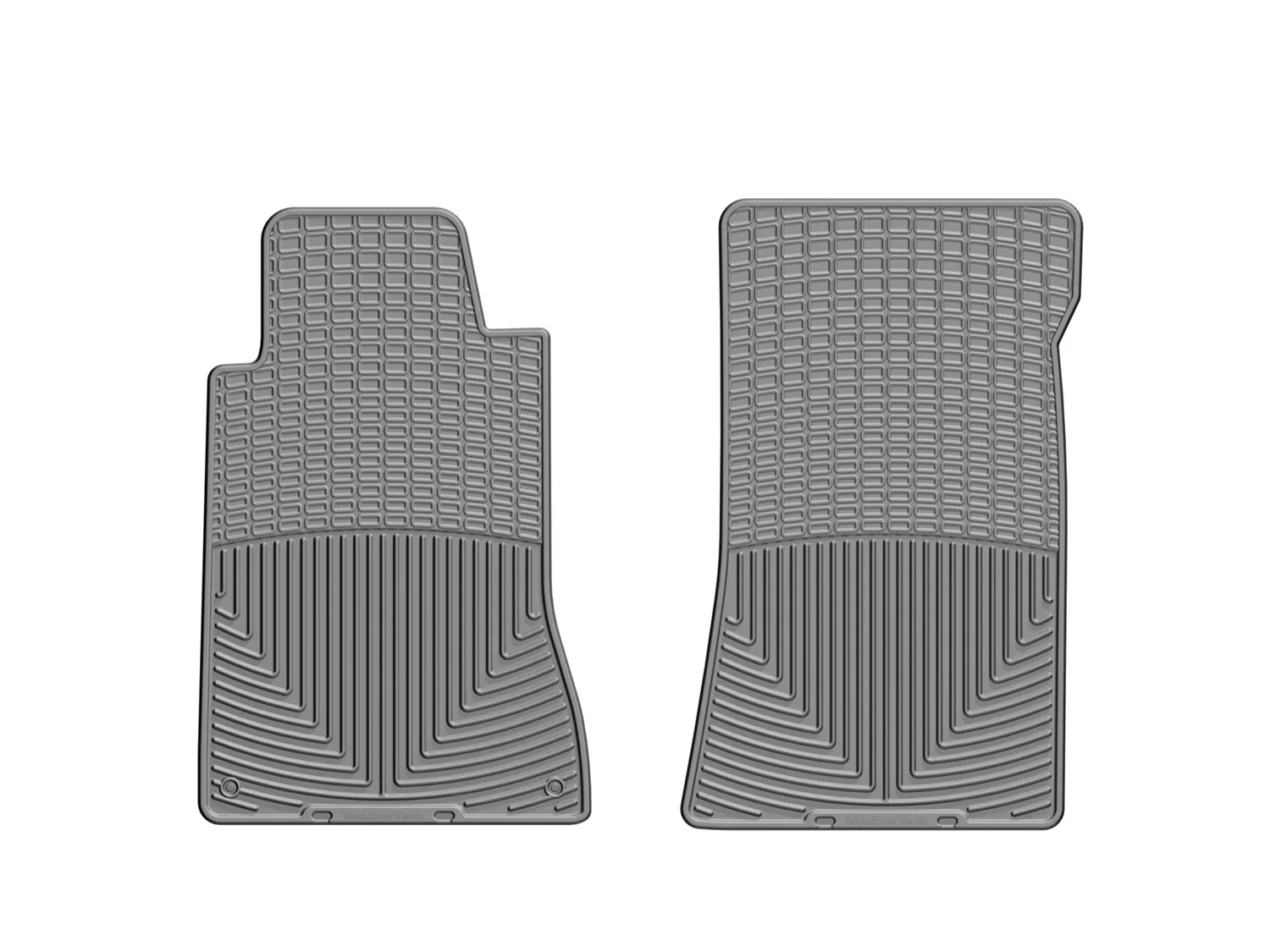 WeatherTech All Weather Floor Mats; Gray; Front;
