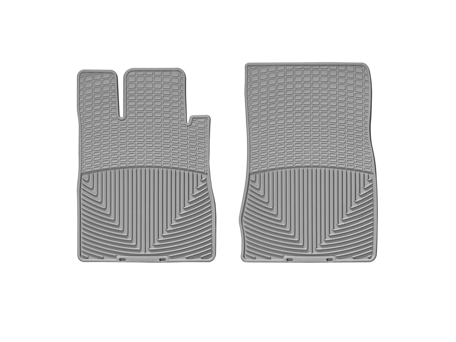 WeatherTech All Weather Floor Mats; Gray; Front;