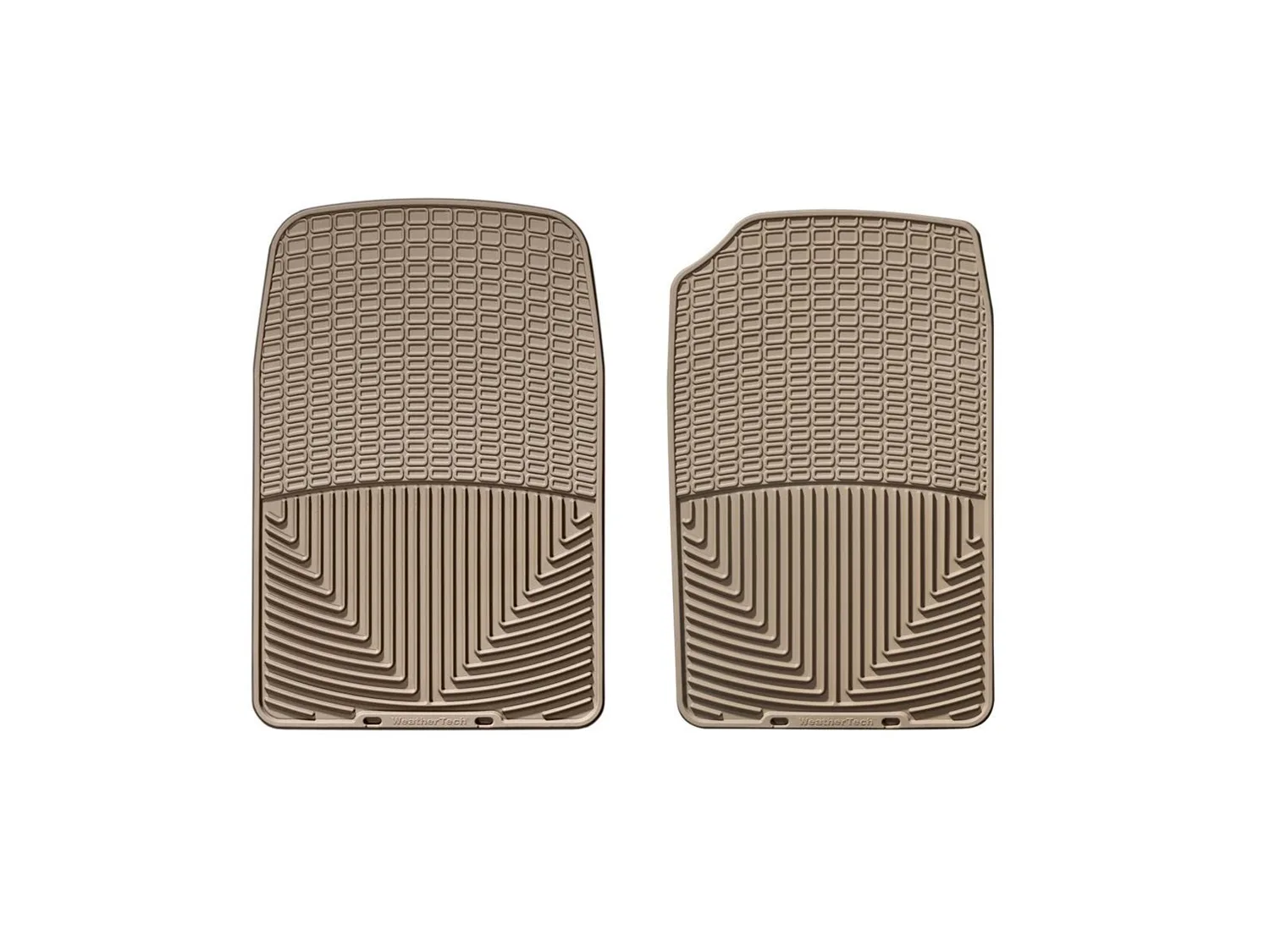 WeatherTech All Weather Floor Mats; Tan; Front;