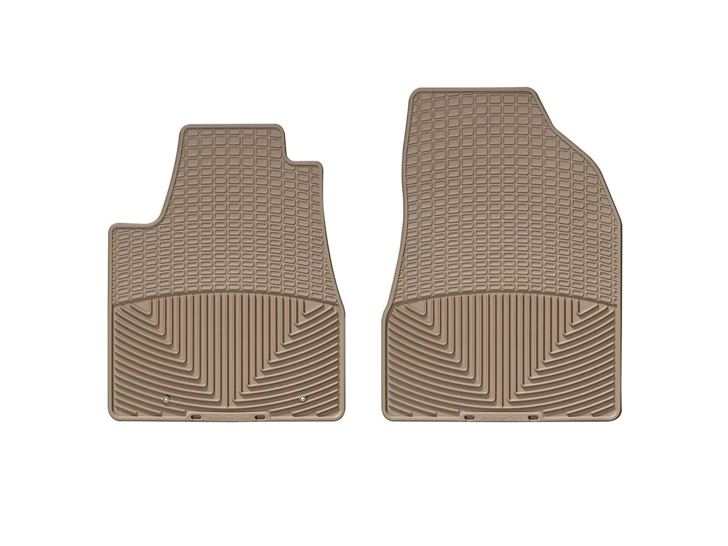 WeatherTech All Weather Floor Mats; Tan; Front;