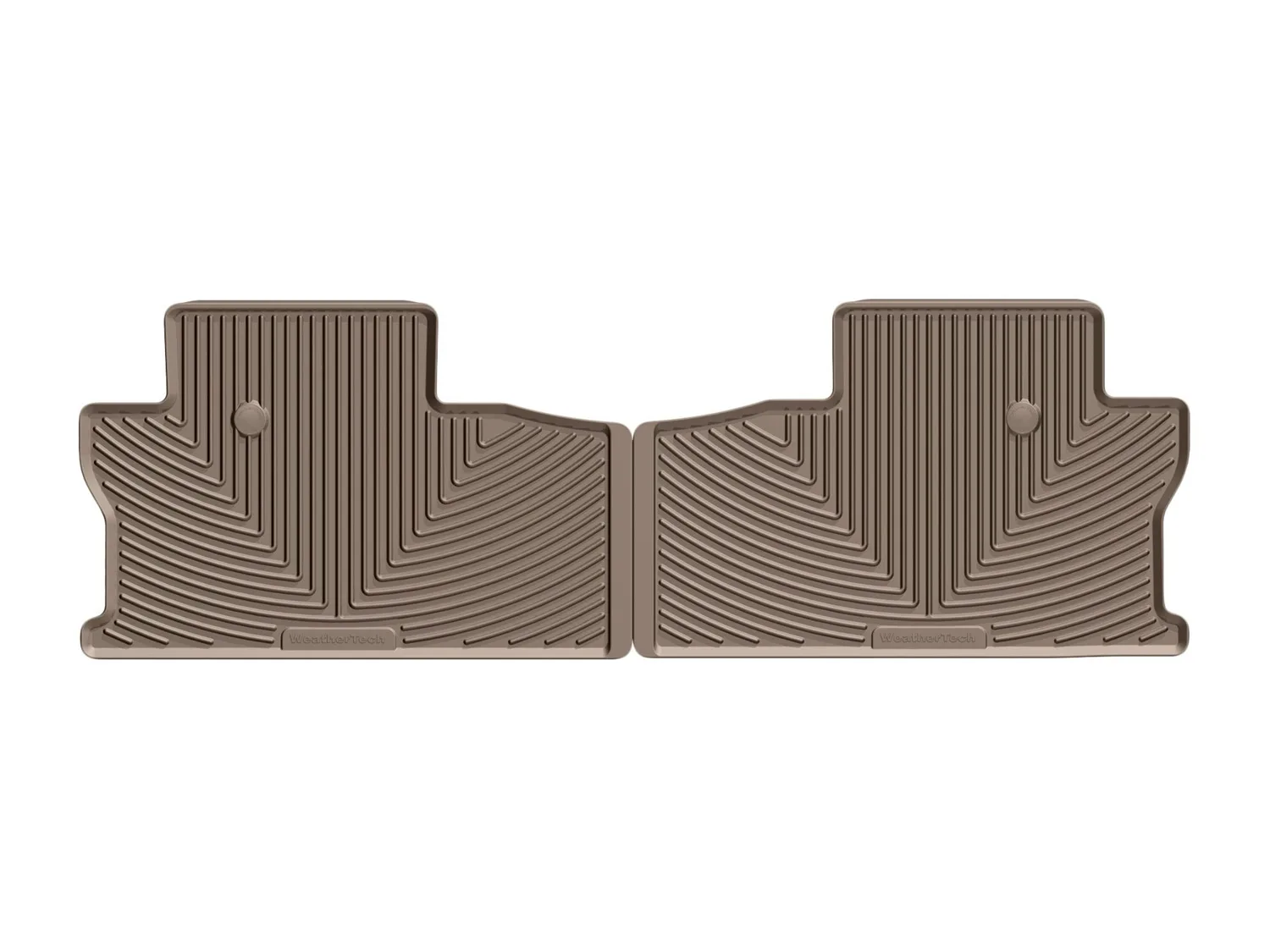 WeatherTech All Weather Floor Mats; Tan; Rear;
