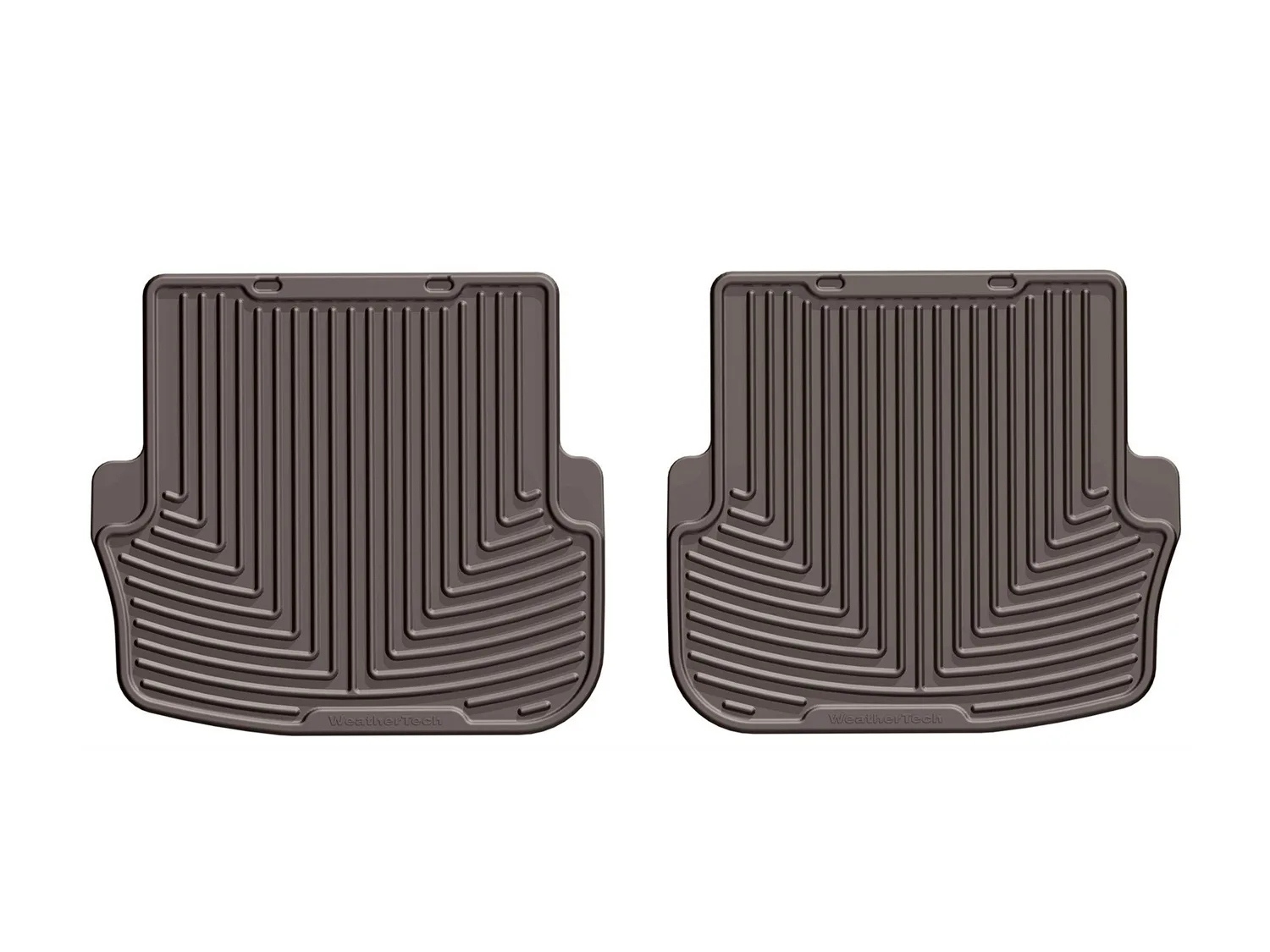 WeatherTech All Weather Floor Mats; Cocoa; Rear;
