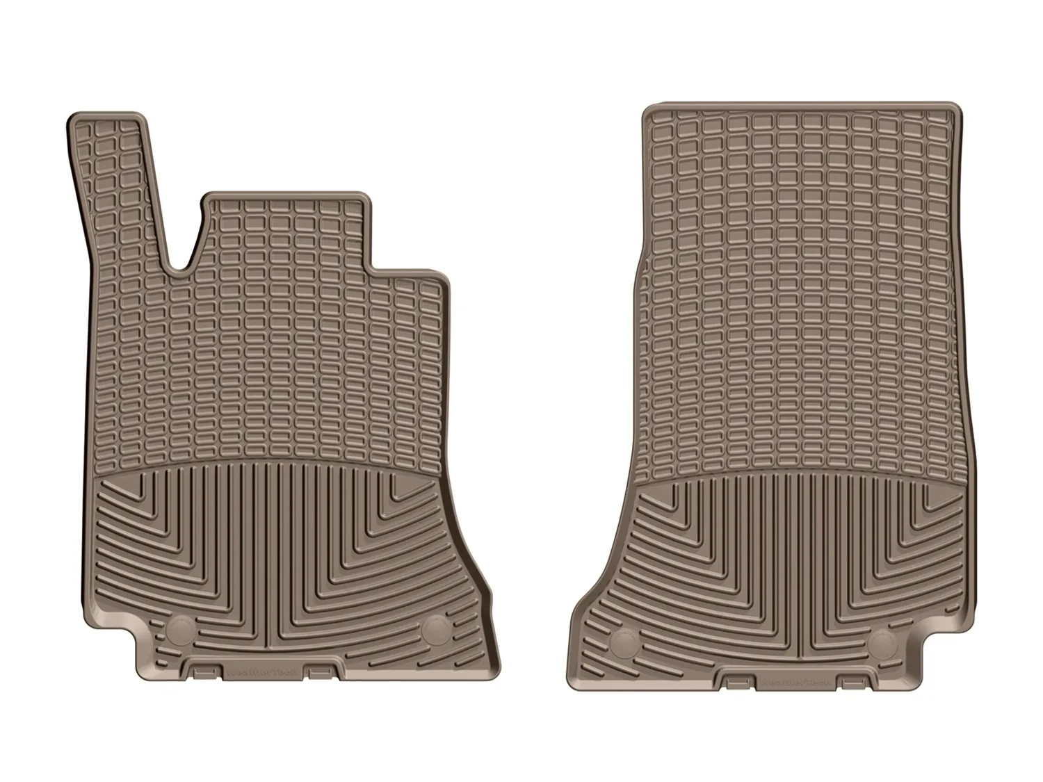 WeatherTech All Weather Floor Mats; Tan; Front;