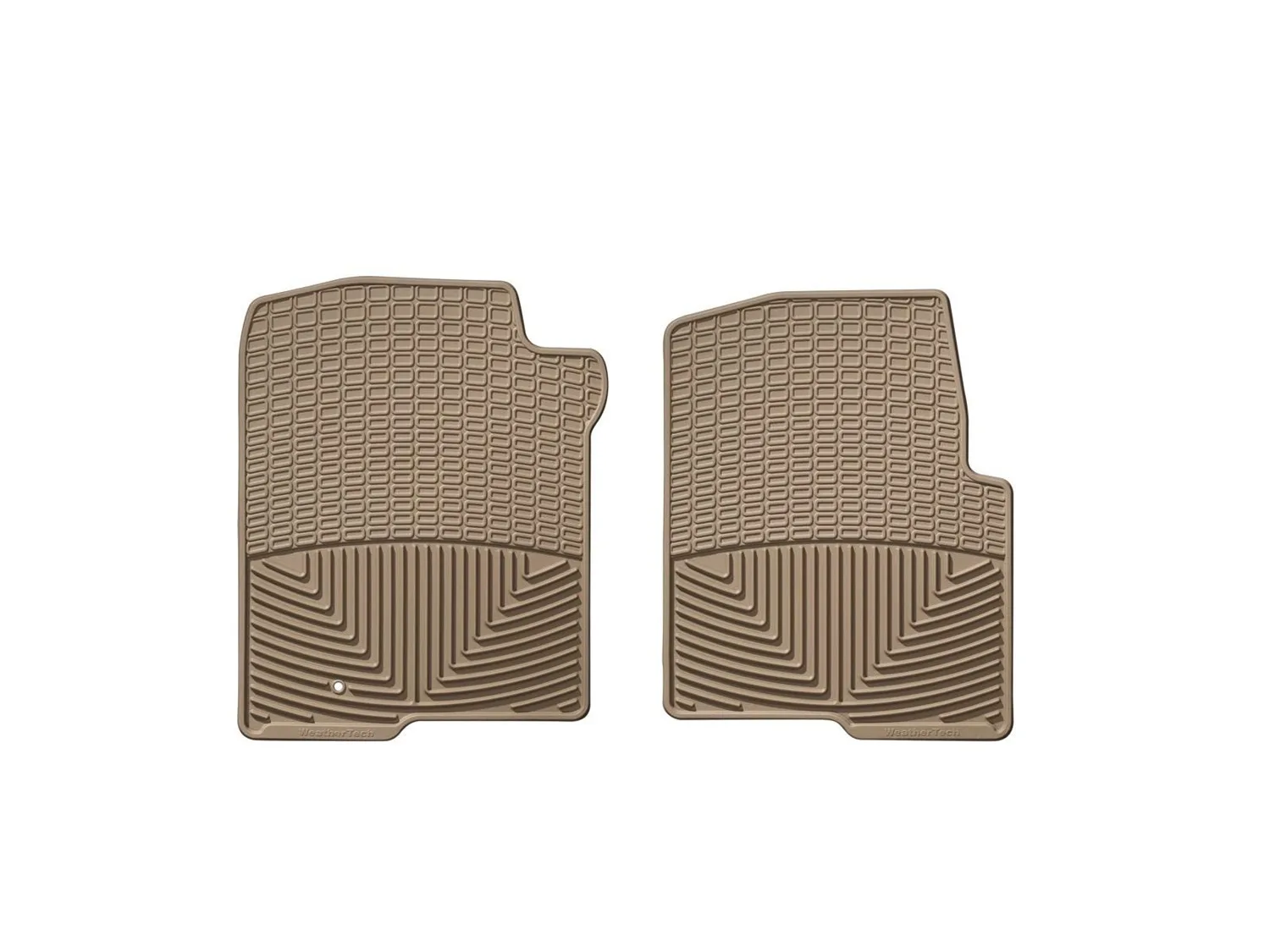 WeatherTech All Weather Floor Mats; Tan; Front;