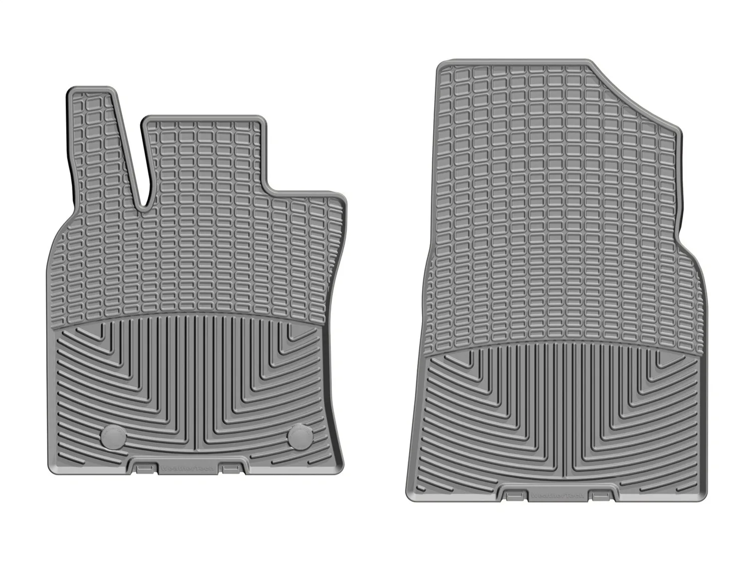 WeatherTech All Weather Floor Mats; Gray; Front;