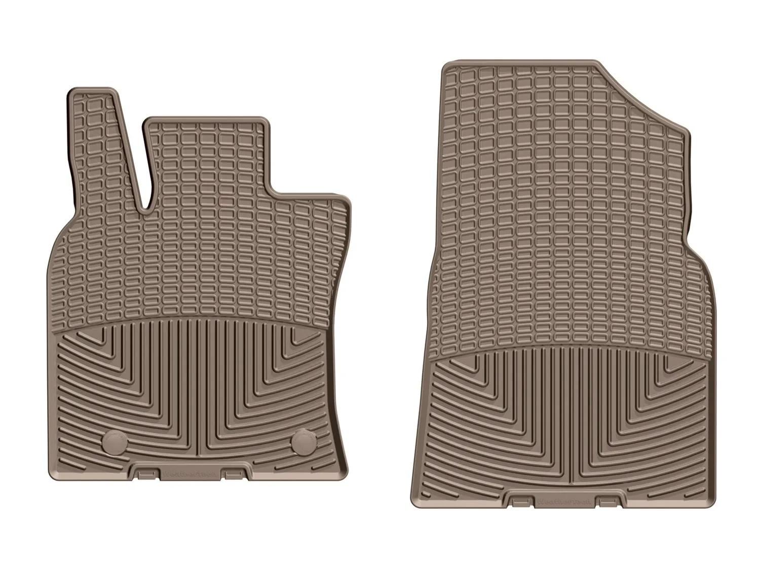 WeatherTech All Weather Floor Mats; Tan; Front;