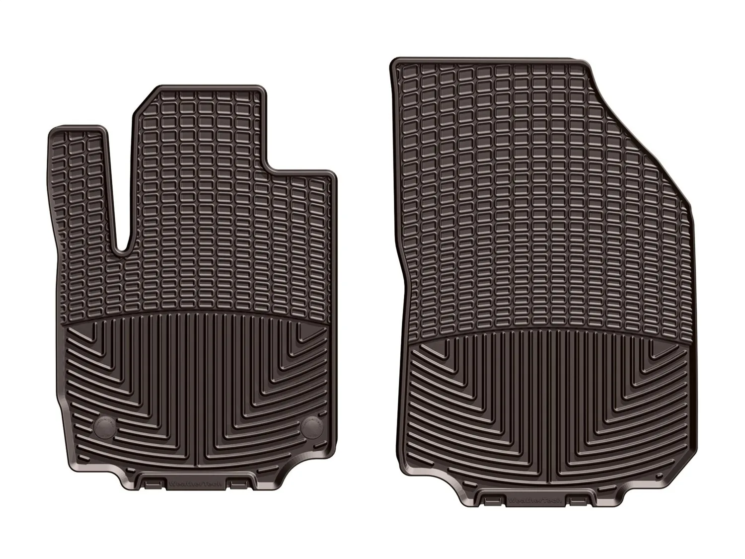 WeatherTech All Weather Floor Mats; Cocoa; Front;