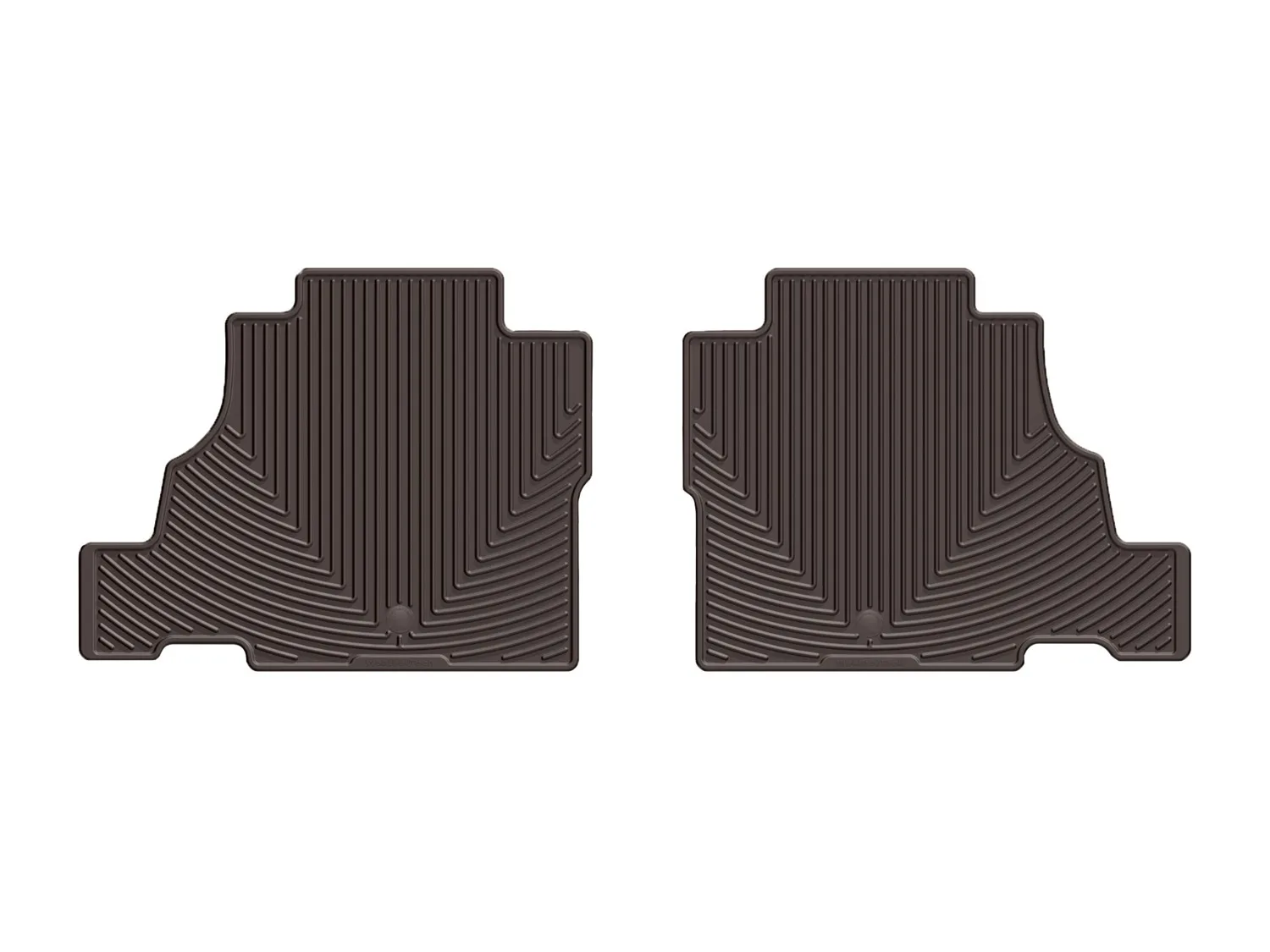 WeatherTech All Weather Floor Mats; Cocoa; Rear;