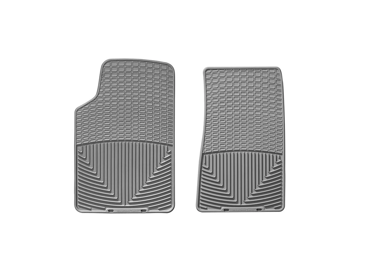 WeatherTech All Weather Floor Mats; Gray; Front;