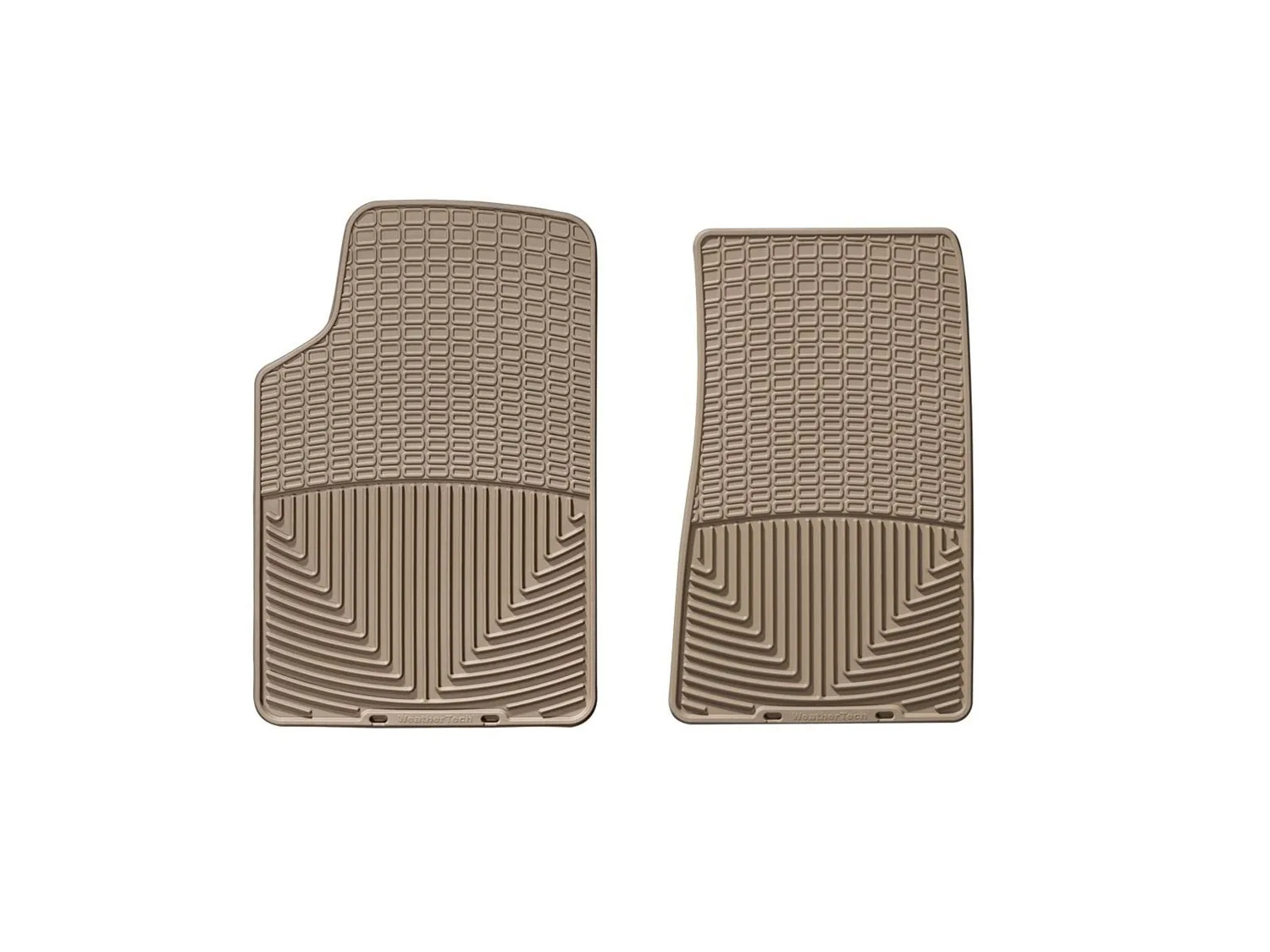 WeatherTech All Weather Floor Mats; Tan; Front;