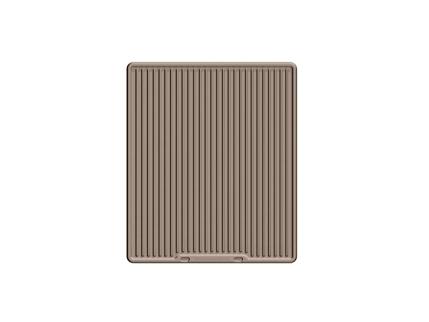 WeatherTech All Weather Floor Mats; Tan; Rear; Center Aisle;