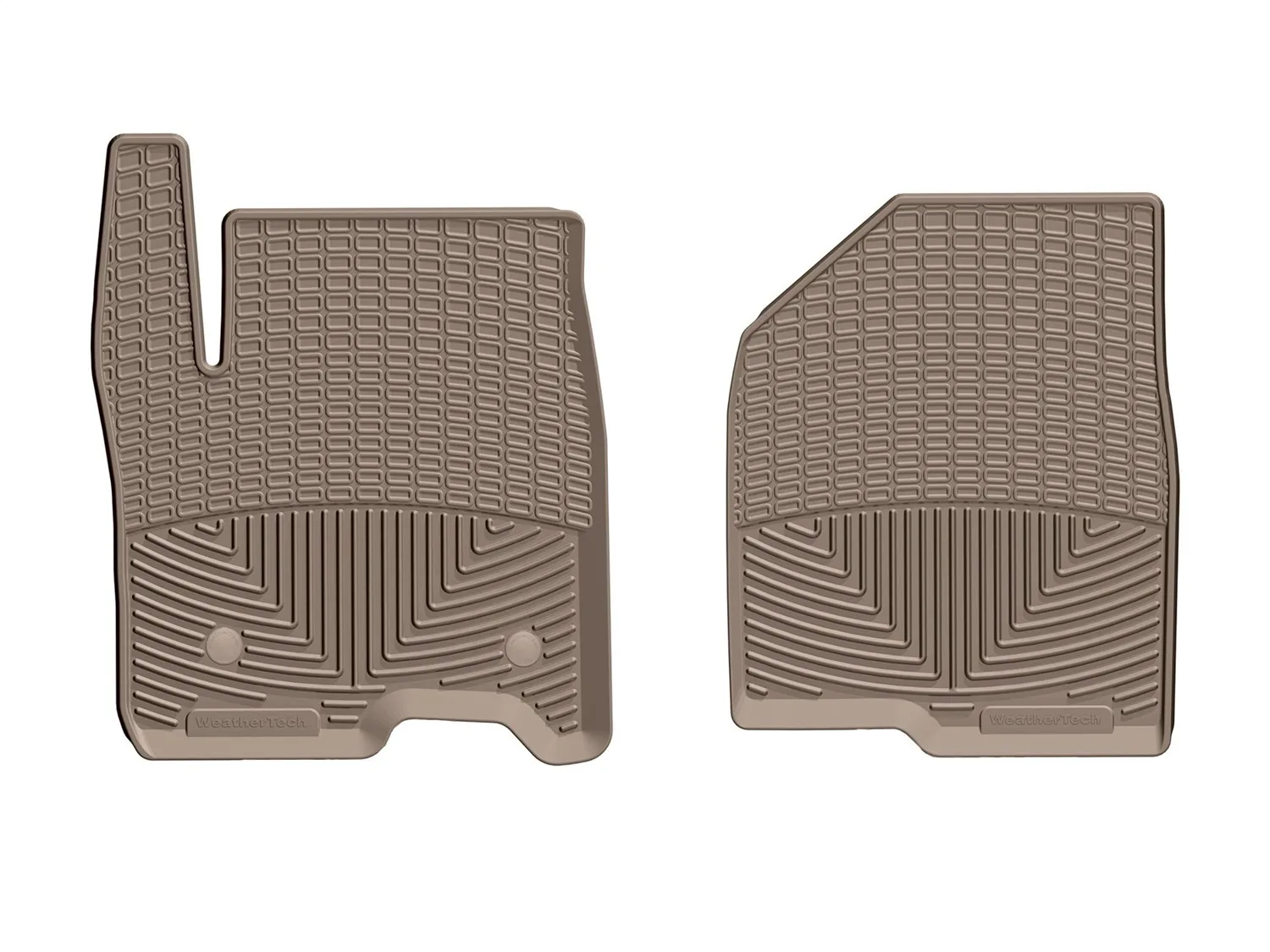 WeatherTech All Weather Floor Mats; Tan; Front;