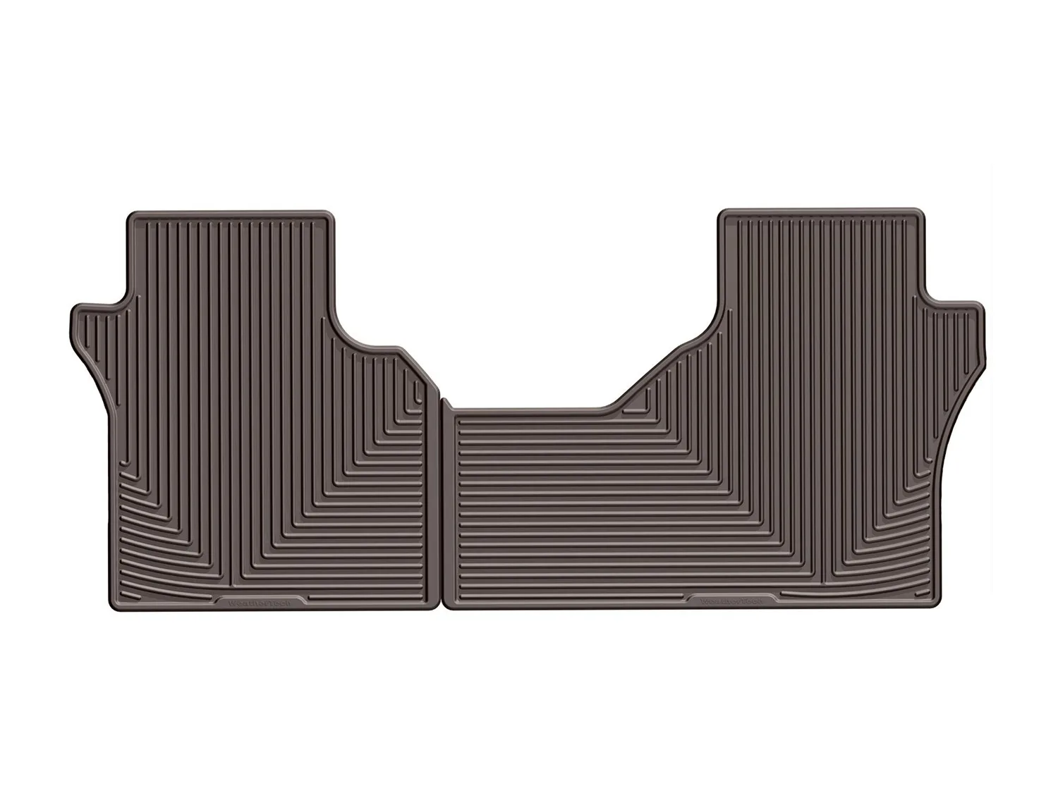 WeatherTech All Weather Floor Mats; Cocoa; Rear;