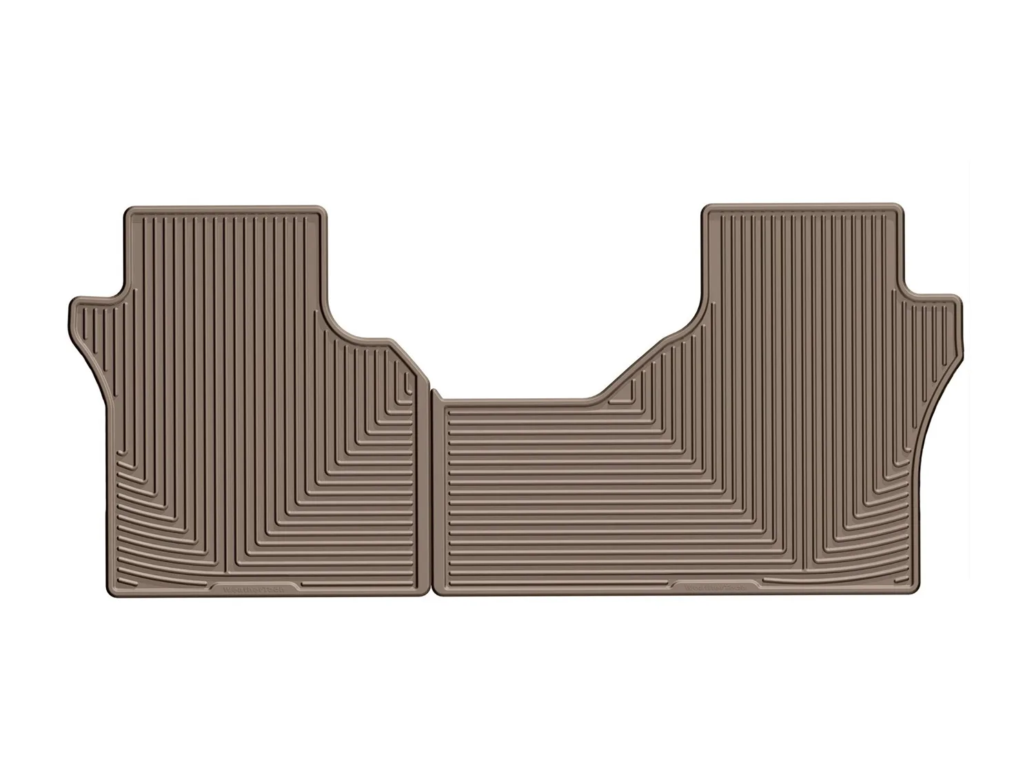 WeatherTech All Weather Floor Mats; Tan; Rear;